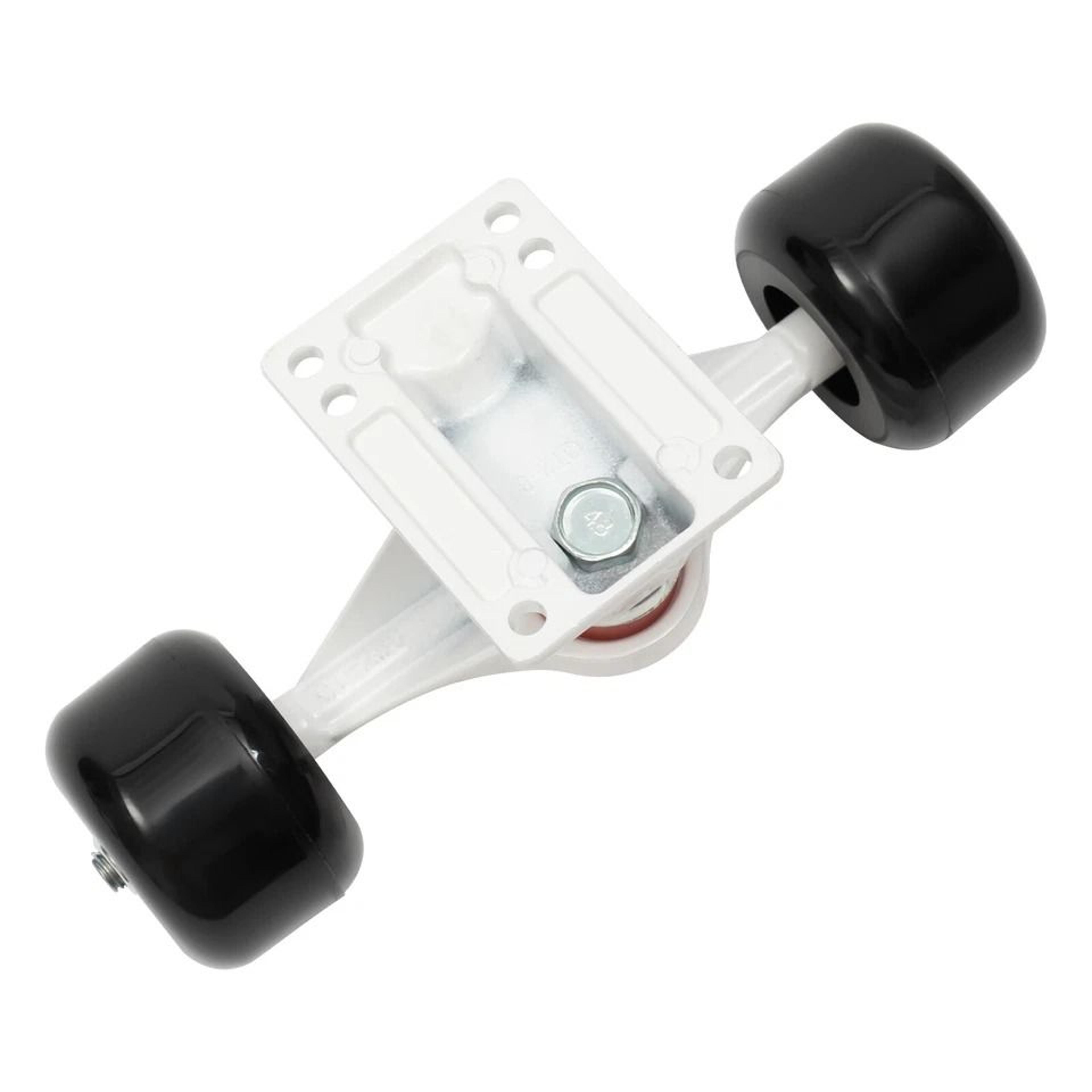 Aluminum Skateboard Trucks Combo Set Stand With Wheels White Black Pro Skate Truck  Wheel Upgrade K 2