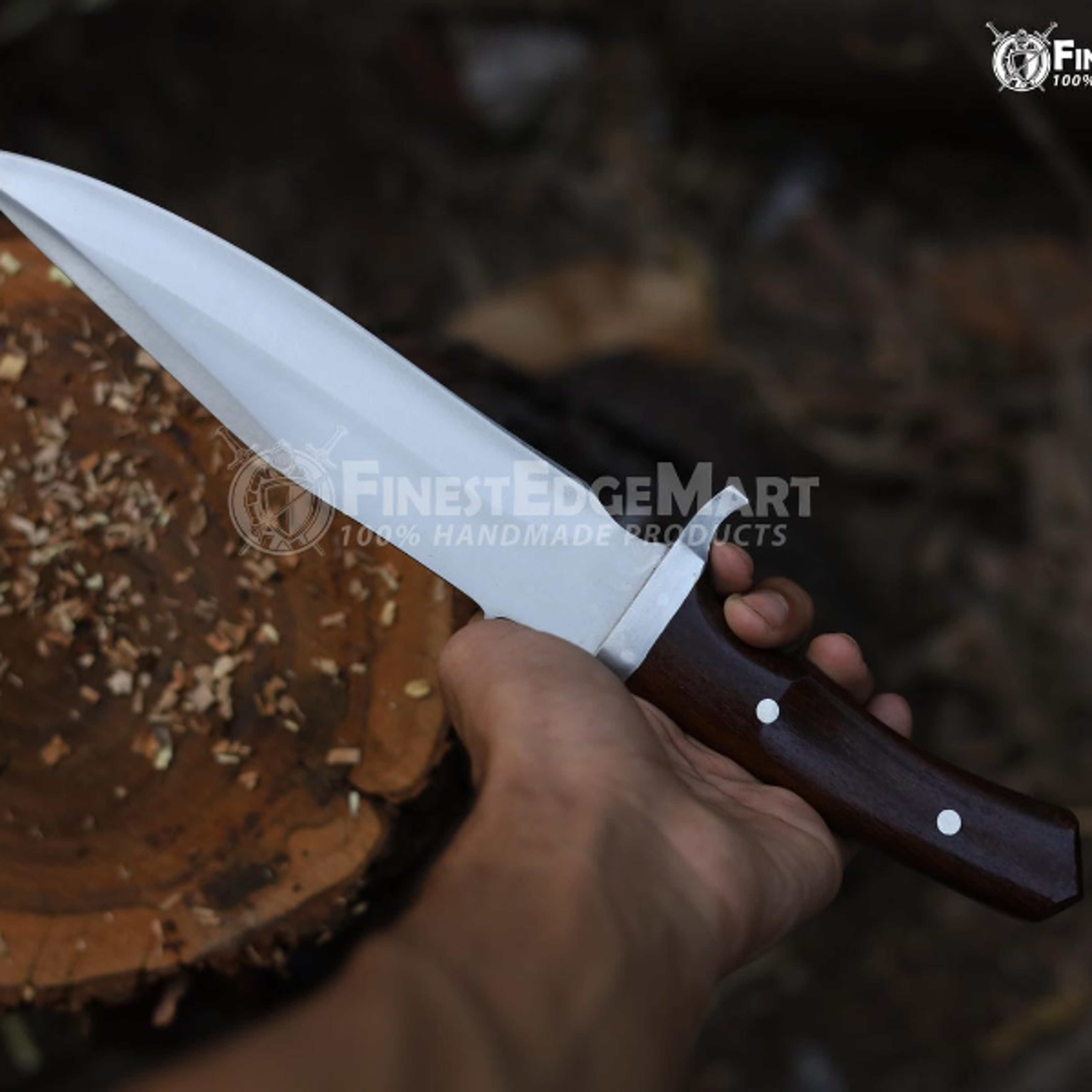 Handmade Carbon Steel Tanto Knife With Micarta Handle And Premium Leather Sheath  Personalized Outd