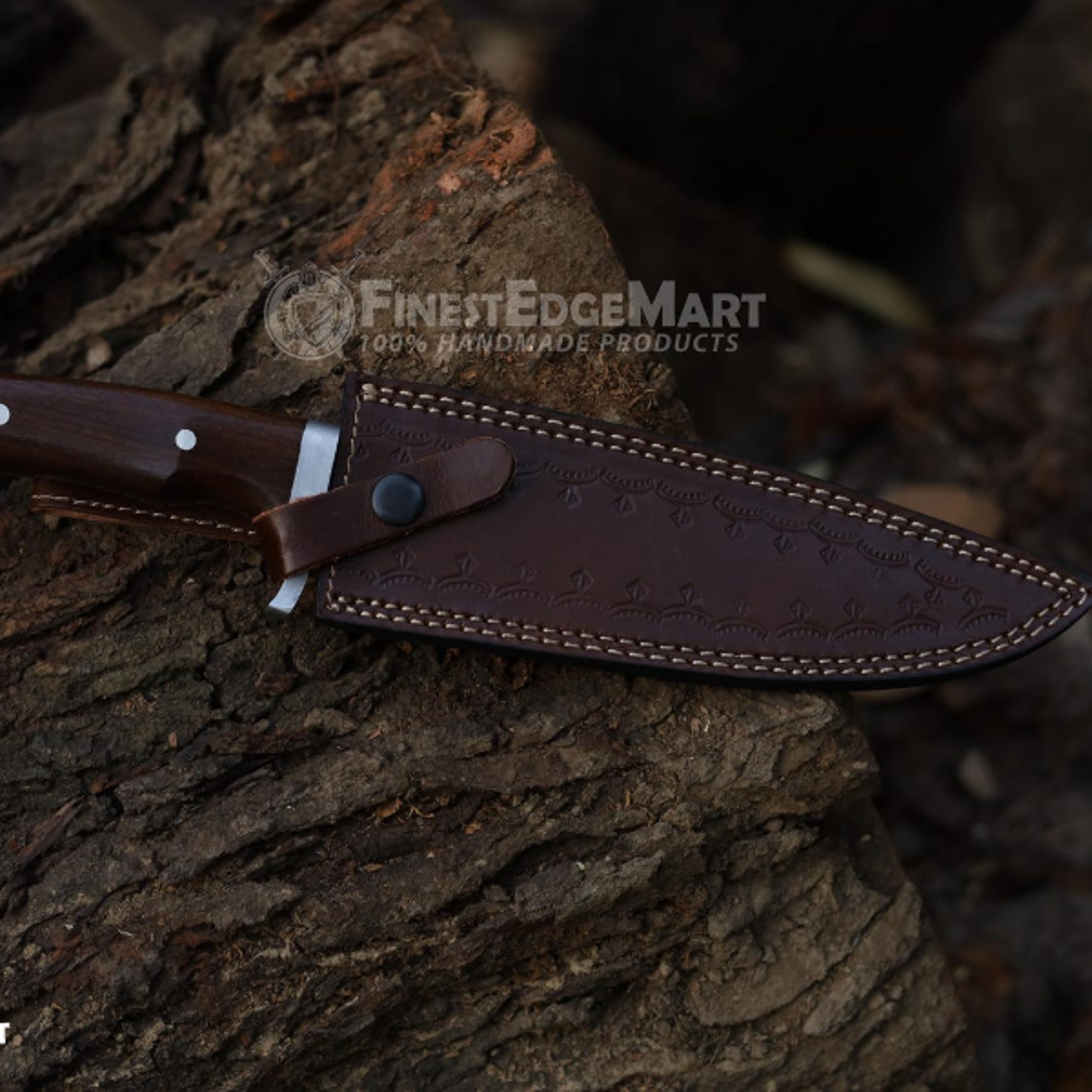 Handmade Carbon Steel Tanto Knife With Micarta Handle And Premium Leather Sheath  Personalized Outd