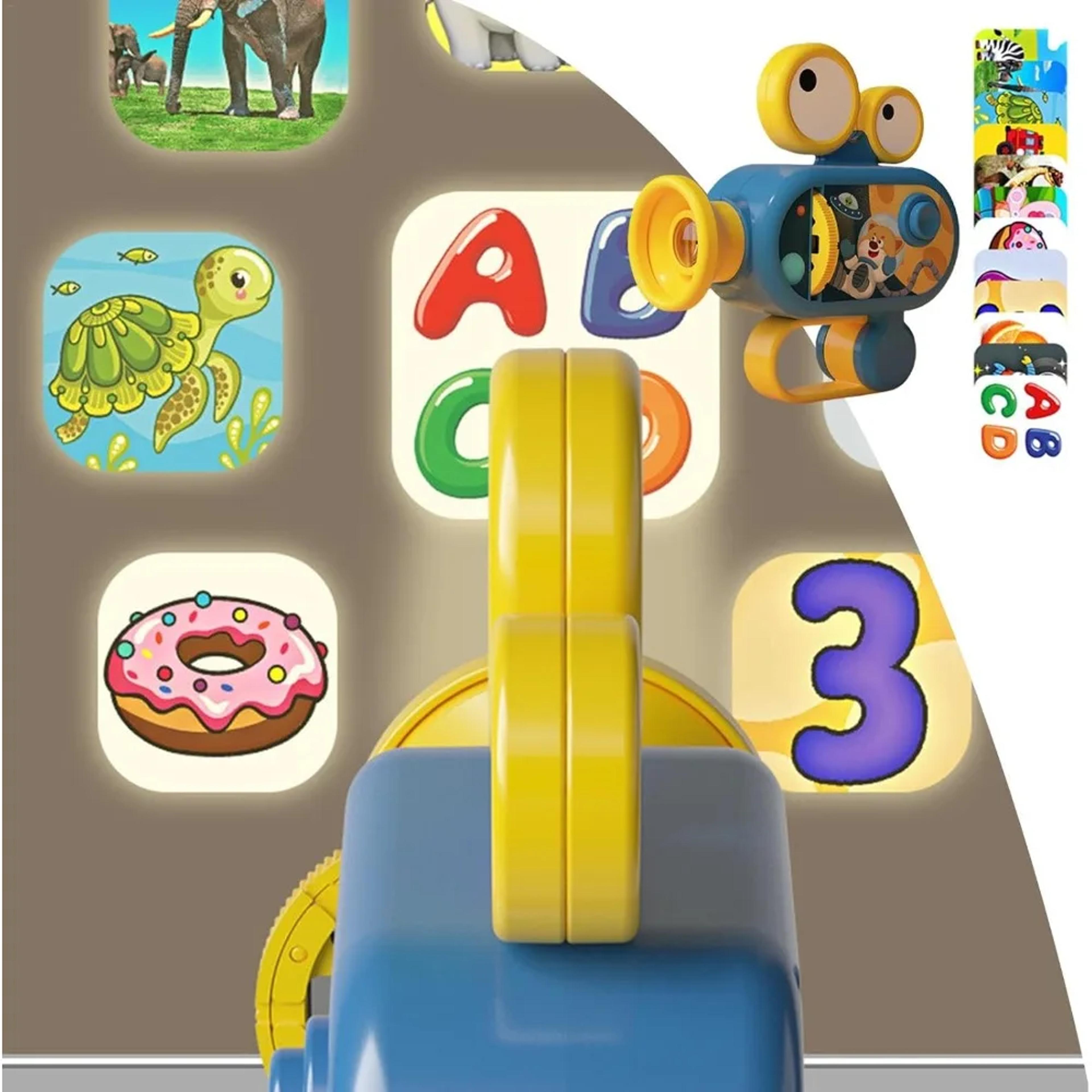 Educational Baby Toy Projector Toddler Flashlight Projector For Kids MultiTheme Animal Nightlight F 2