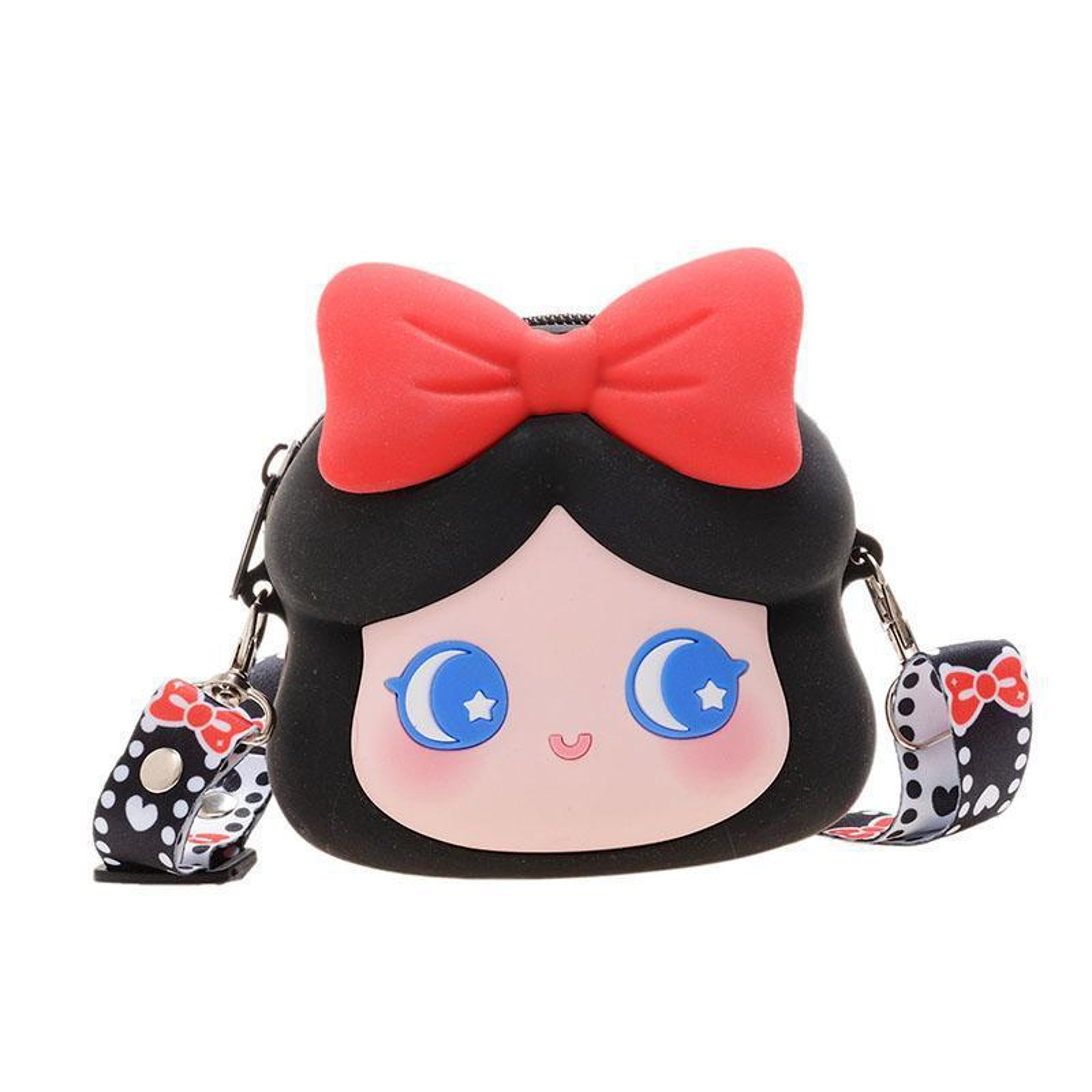 Kawaii Princess Crossbody Bag Cute Silicone Coin Purse Waterproof Shoulder Bag For Teen Girls And W 6
