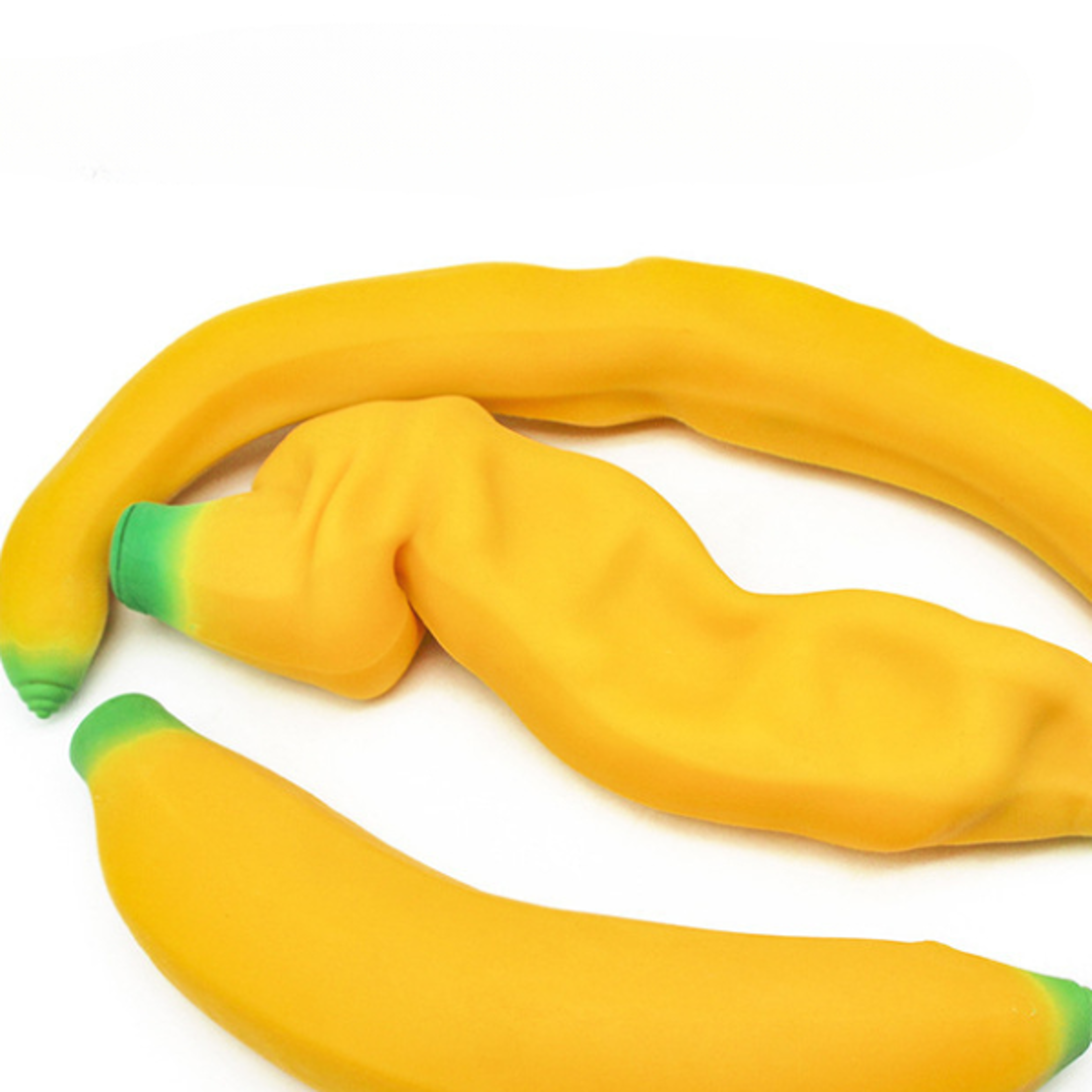 Fun Decompressing Toy Super Stretchy Banana Simulation for Hand Therapy Knead Toy
