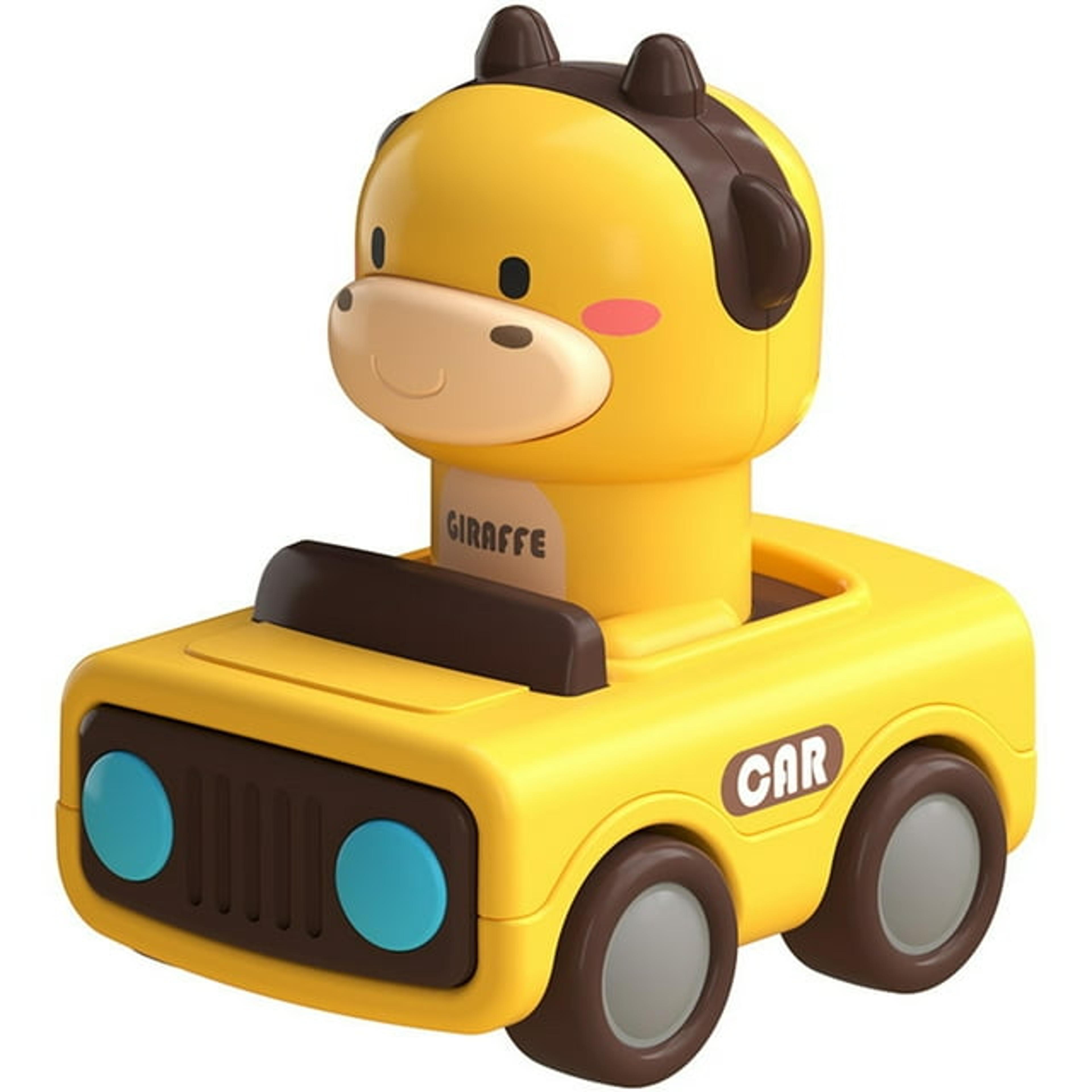 Baby Push Go Friction Car Toys Press And Go Car Toys For Toddlers Baby Animal Racing Cars 8