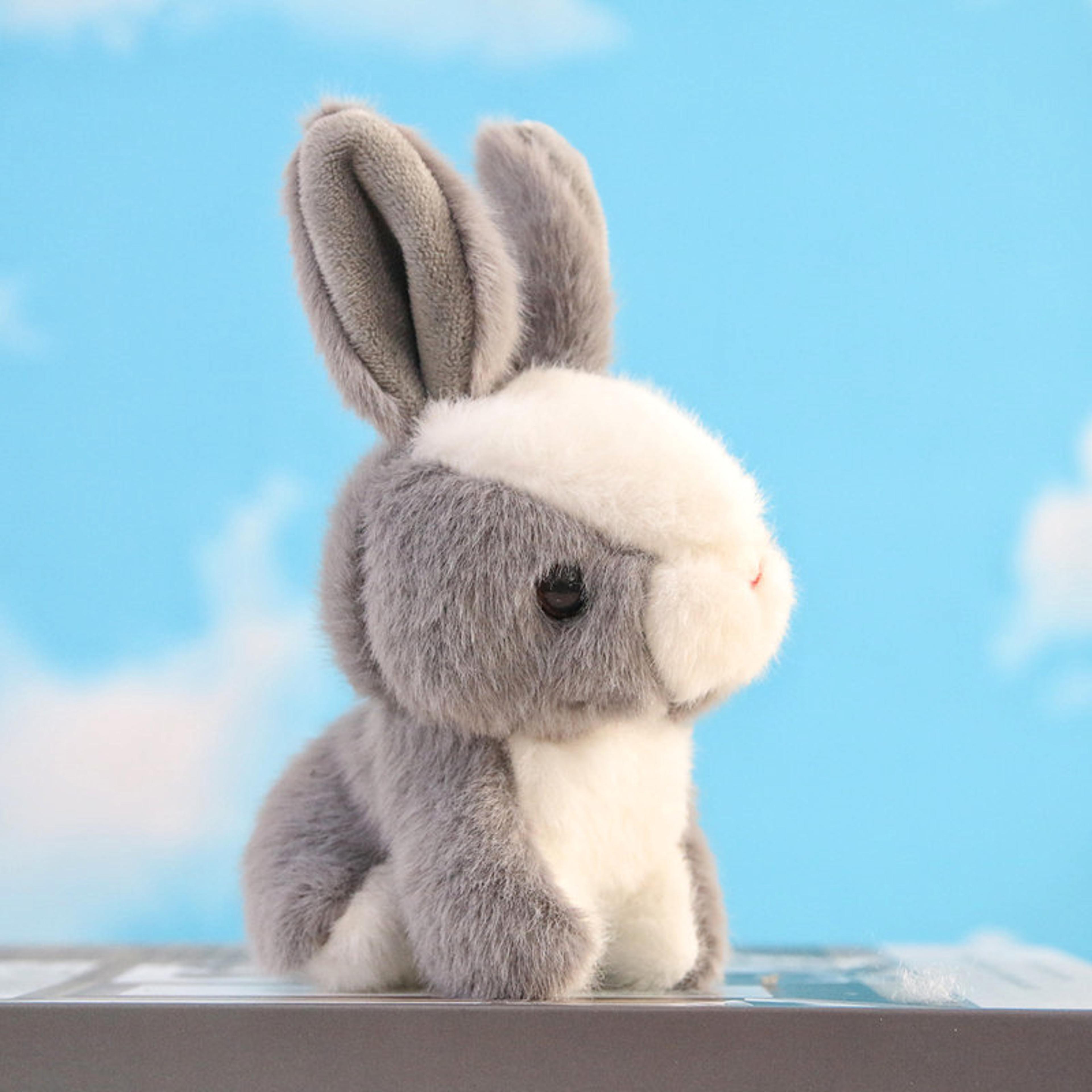 Plushie Handbag Ornament Pendant Ultrasoft Stuffed Animal Plush Bunny Rabbit Toy For Kids Girl Love 6