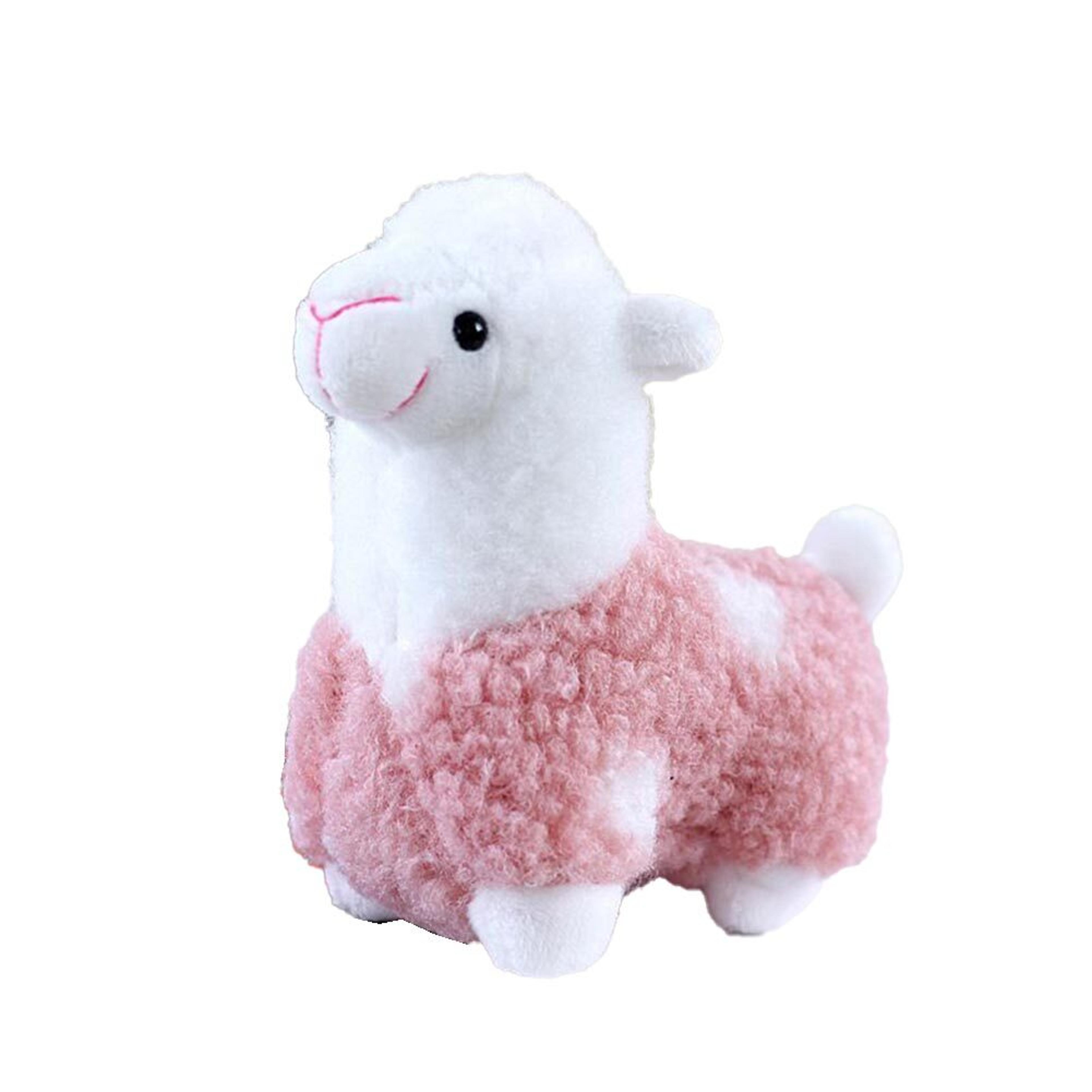 Cute Alpaca Plush Toy  Soft Huggable Stuffed Doll For Kids Birthday Gift  Keychain Pendant 7