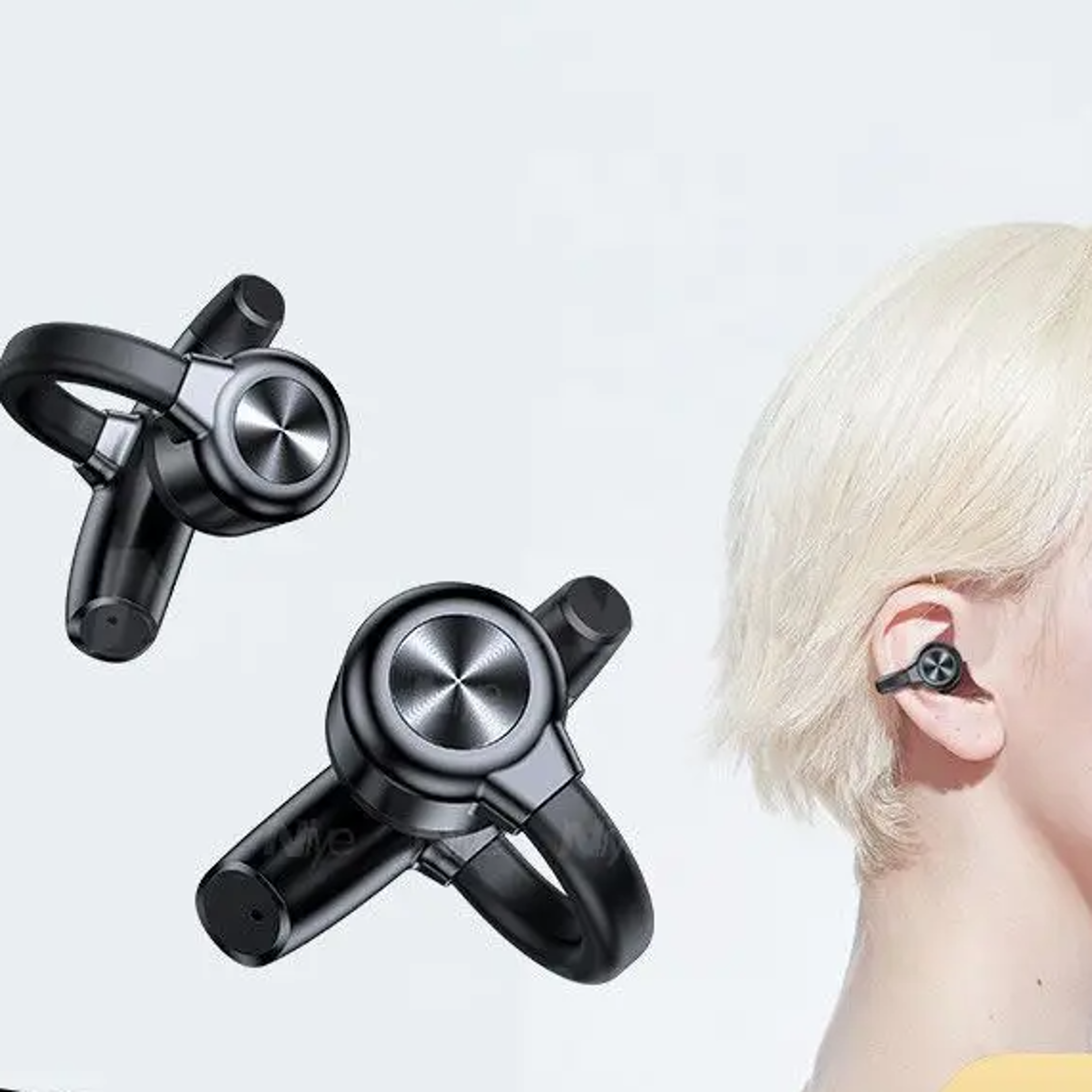 real bone conduction wireless earphones – bluetooth tws headphones for sports & running | comfortable sound for active