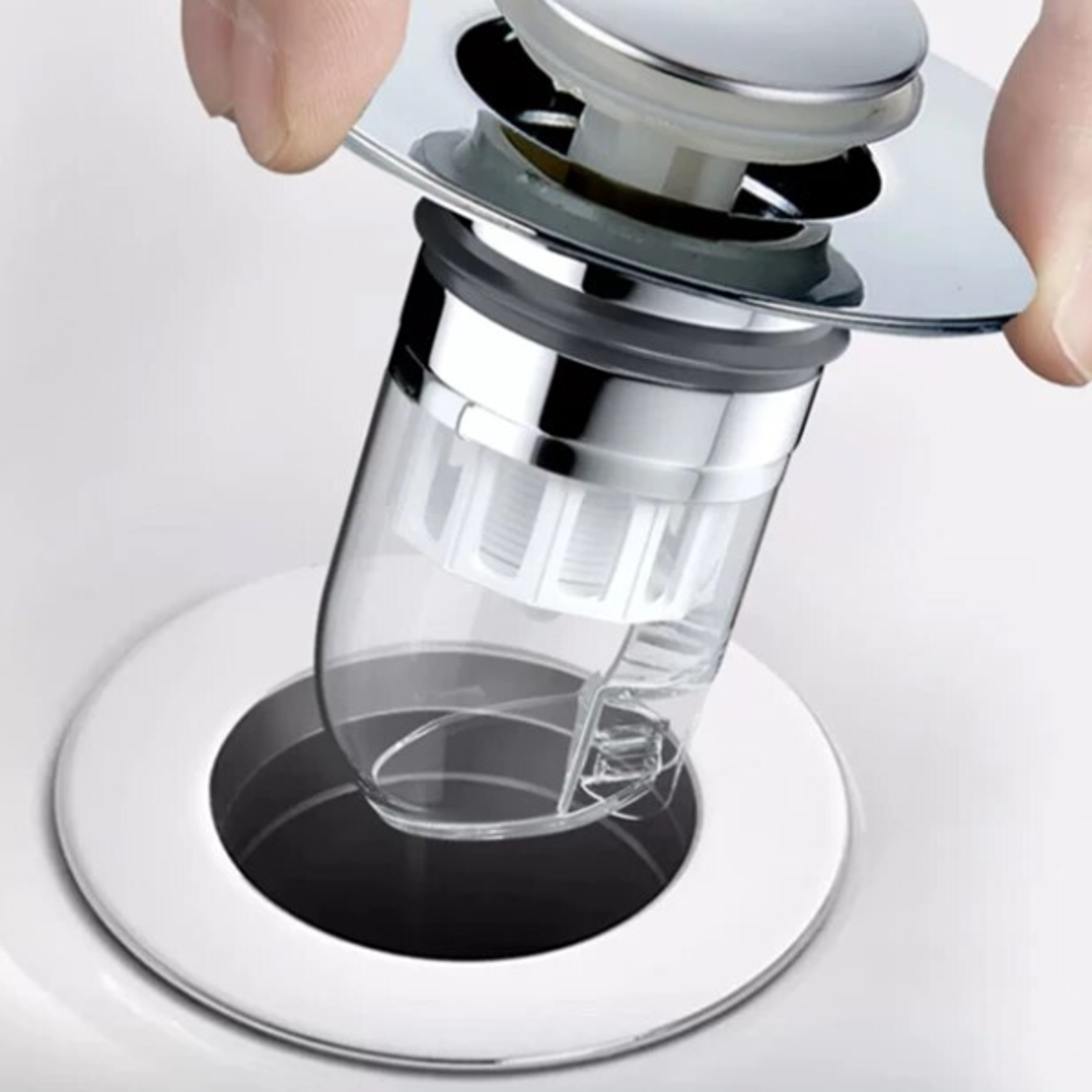 universal pop-up drain filter sink strainer, hair stopper for basin & bathtub, kitchen & bathroom tool