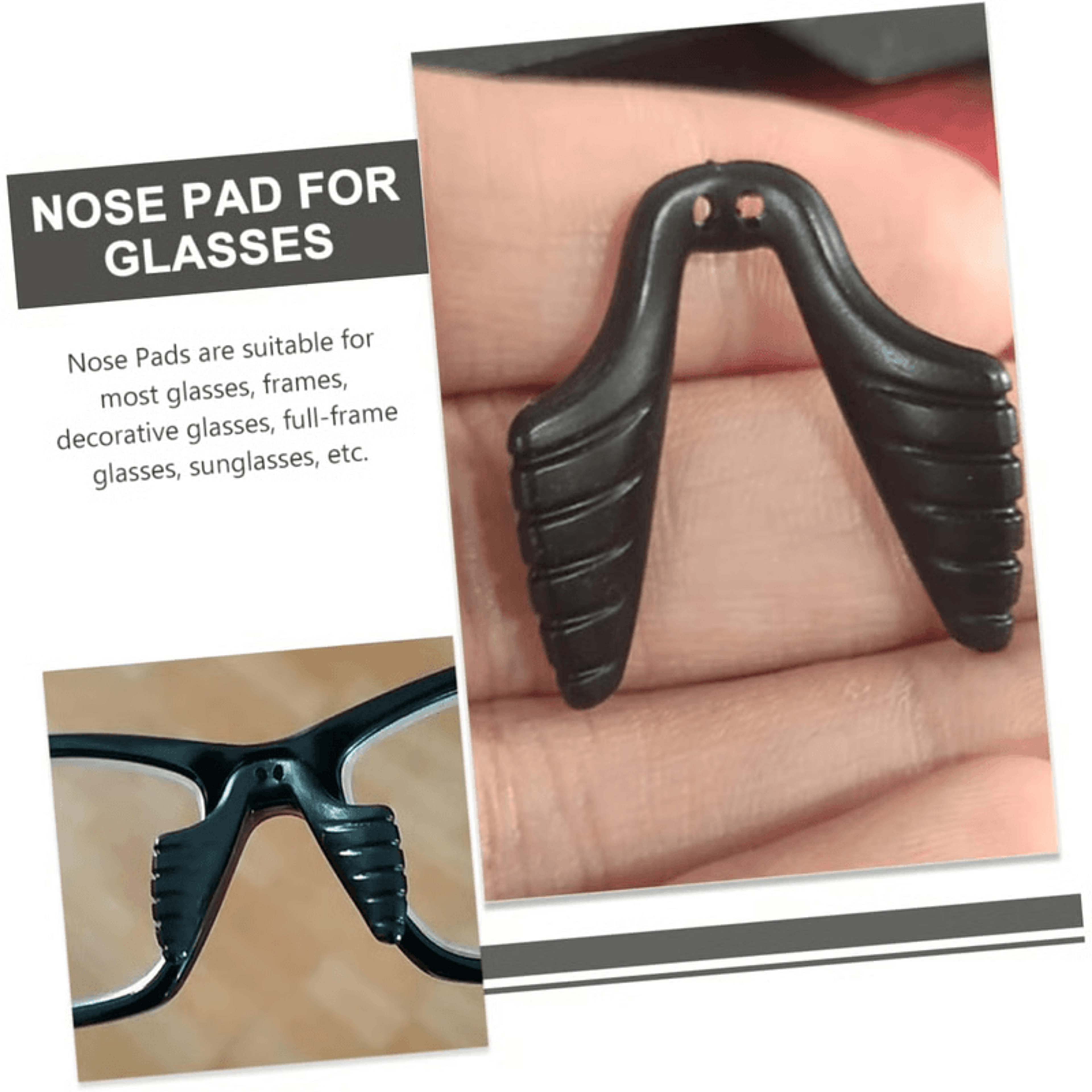 Soft Silicone Nose Pad For Glasses Eyeglasses Sunglasses 1