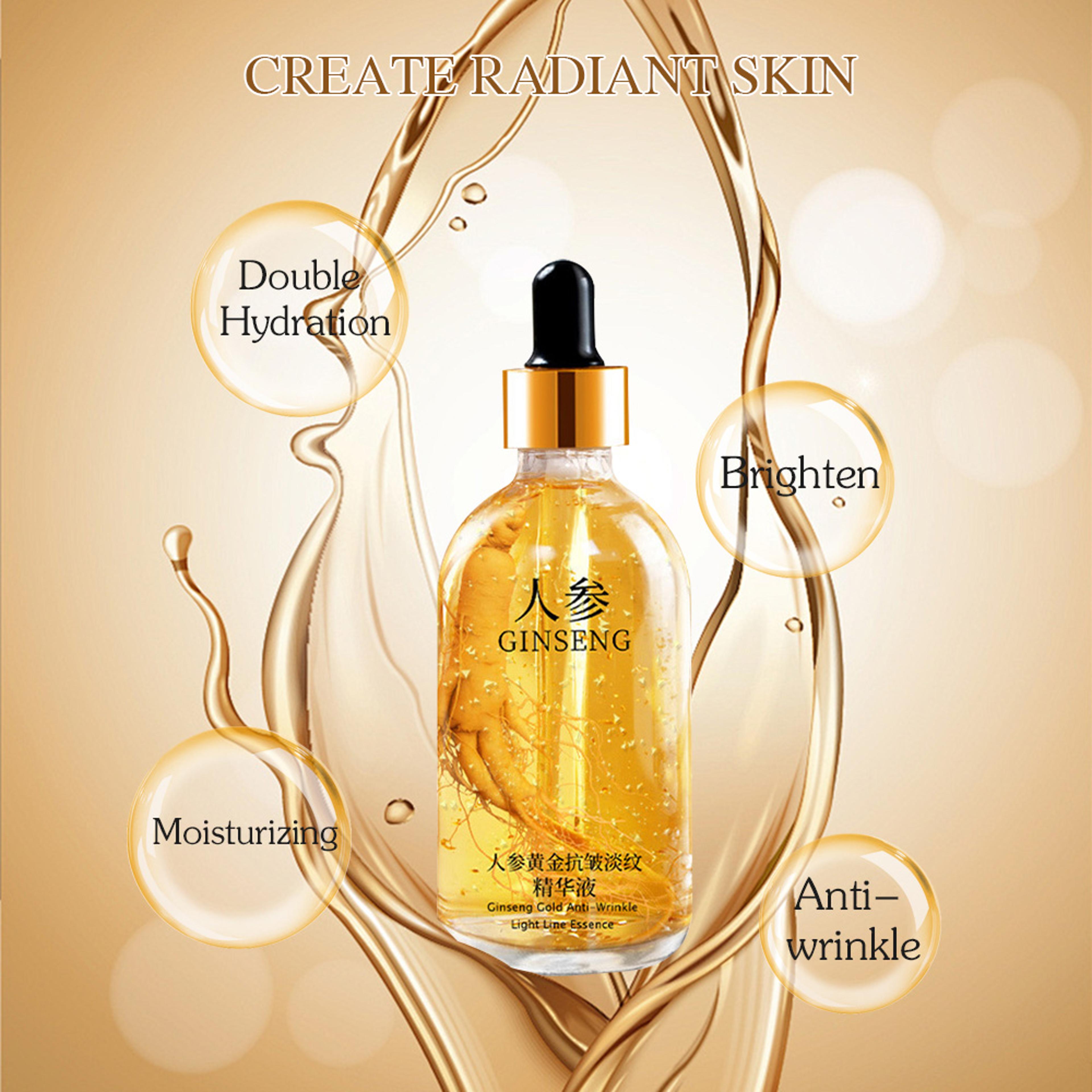 Gold Hyaluronic Acid  Collagen Serum For AntiAging  Whitening 2