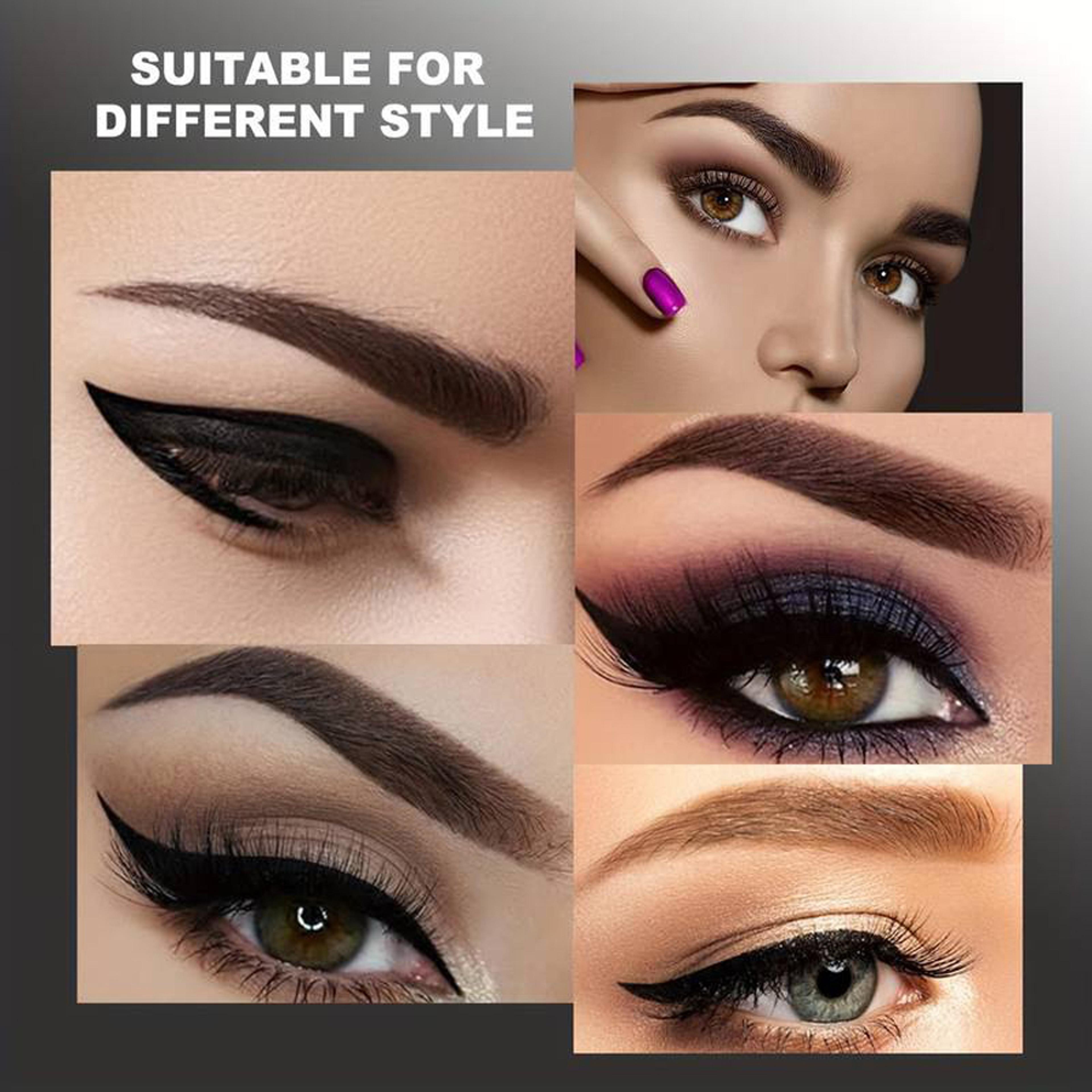 Waterproof Microblading Eyebrow Pen Split Head For Natural Brows 4