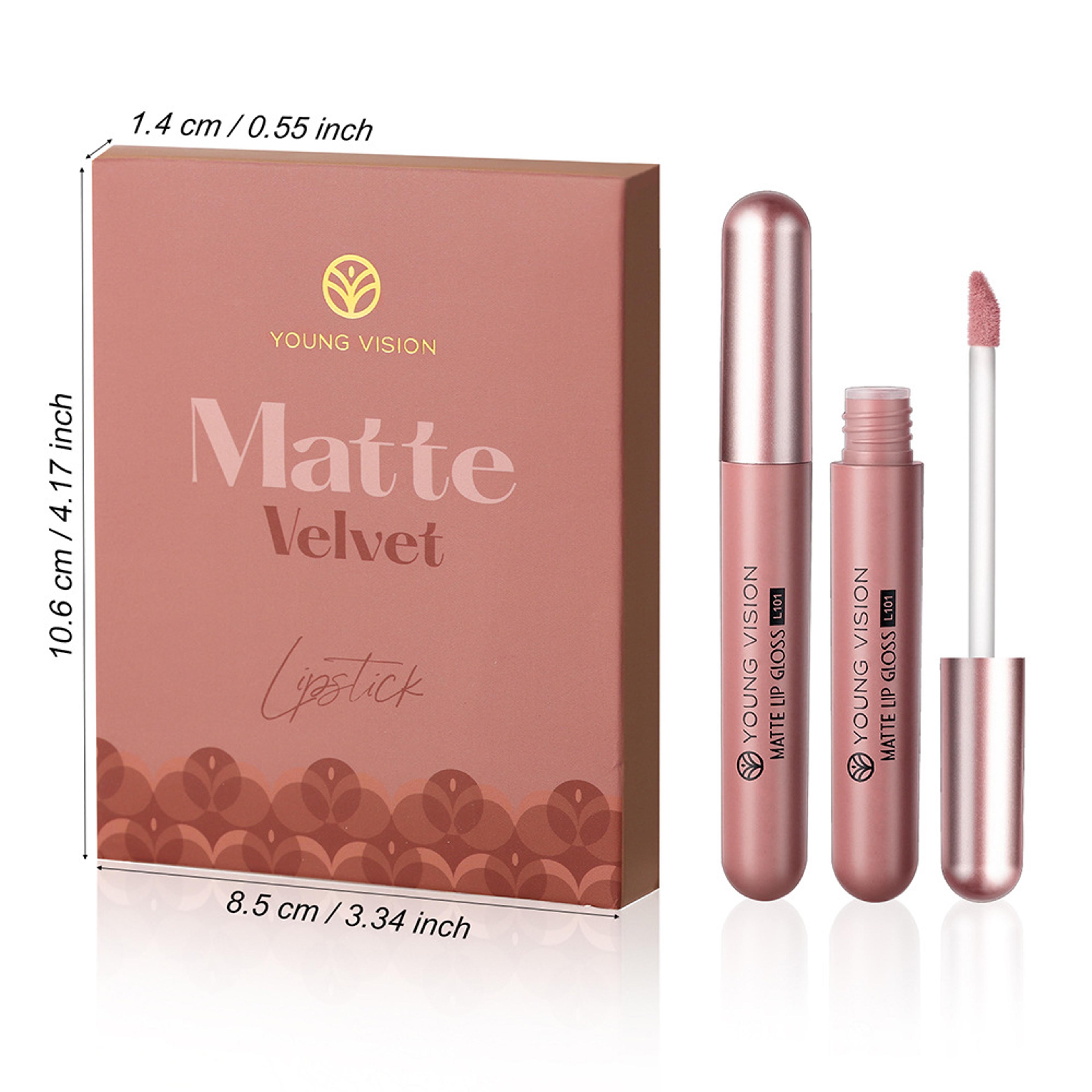 HANDAIYAN Set Of  LongLasting Liquid Lipsticks  Matte Finish Resistant To Fading Gift Box 5