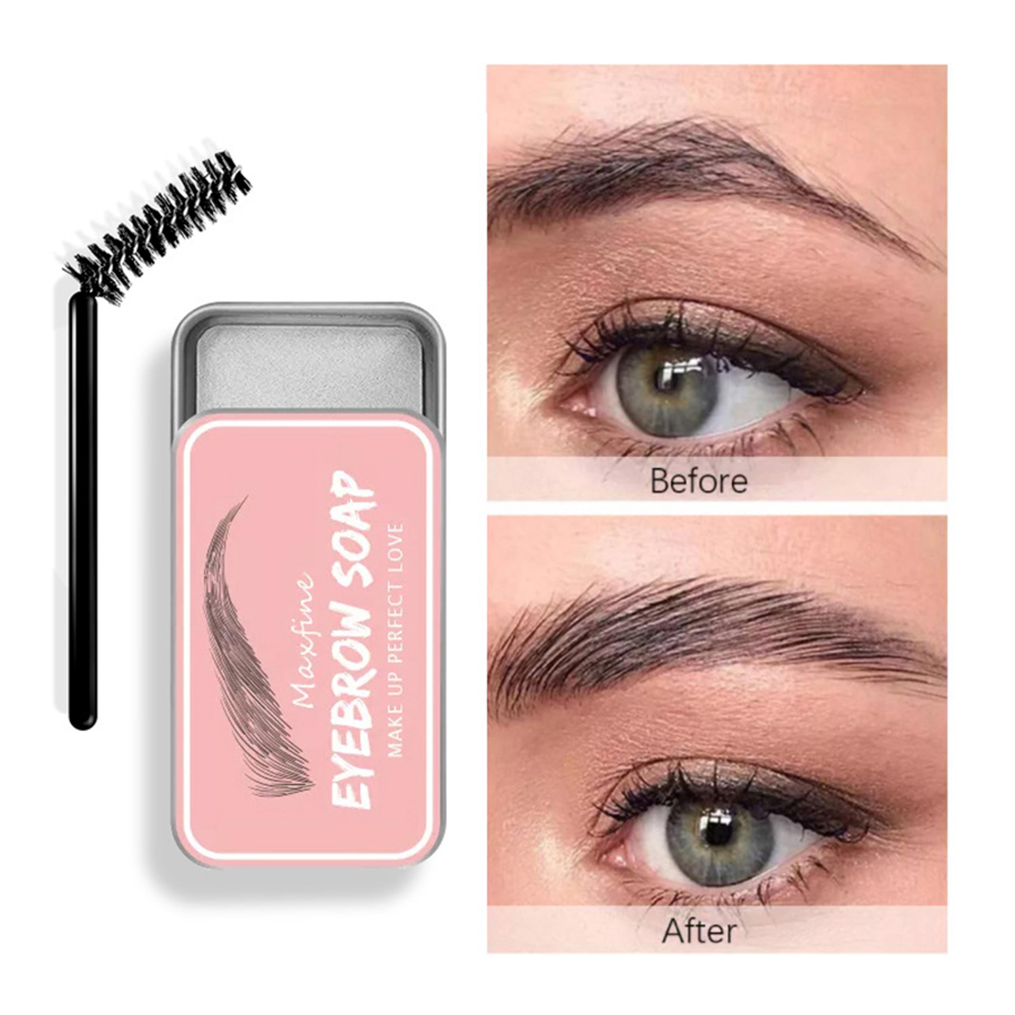 eyebrow styling gel molding wax waterproof, transparent, long-lasting hold for perfect brows