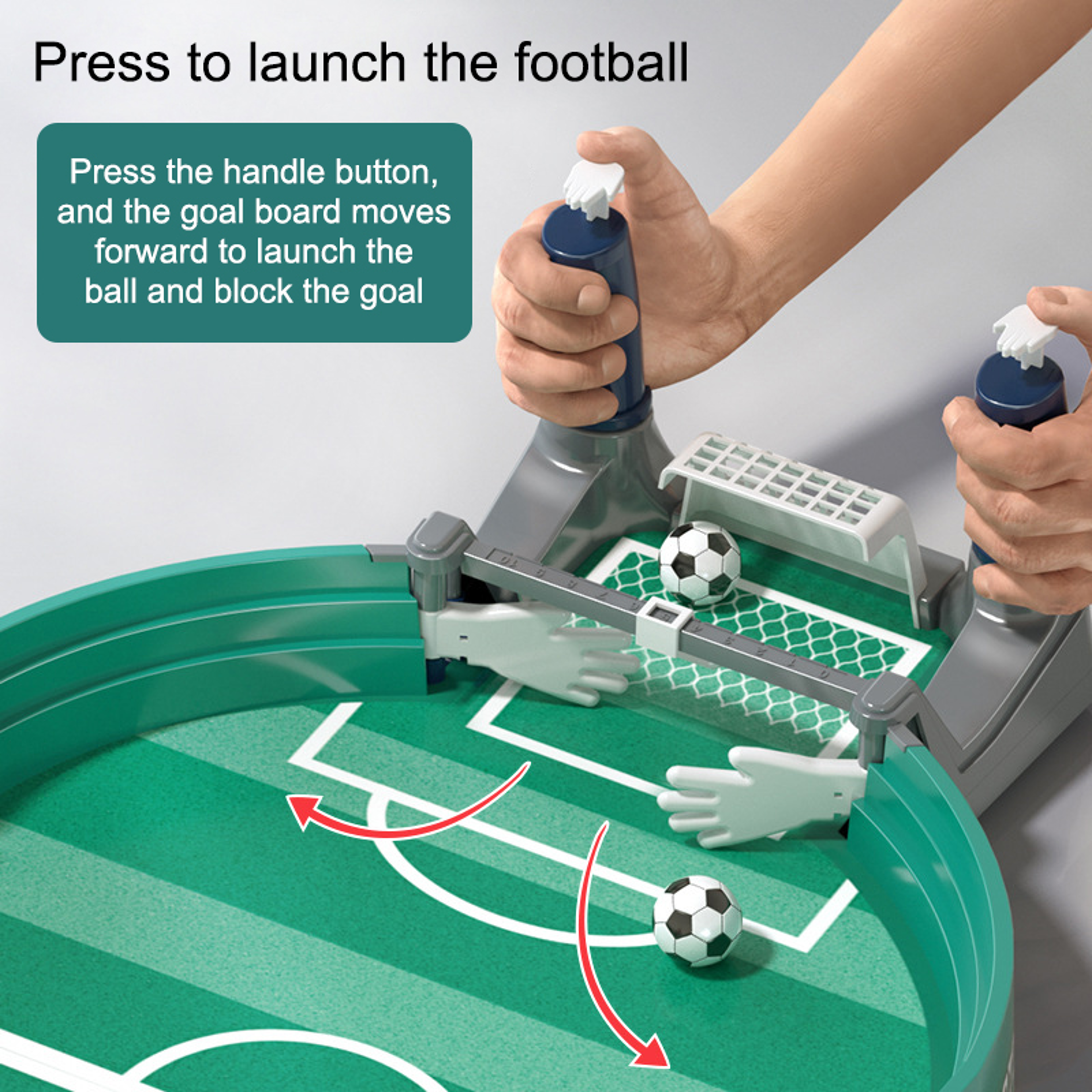Portable Soccer Table Game For Family Fun Interactive Football Toy For Kids  Boys 1