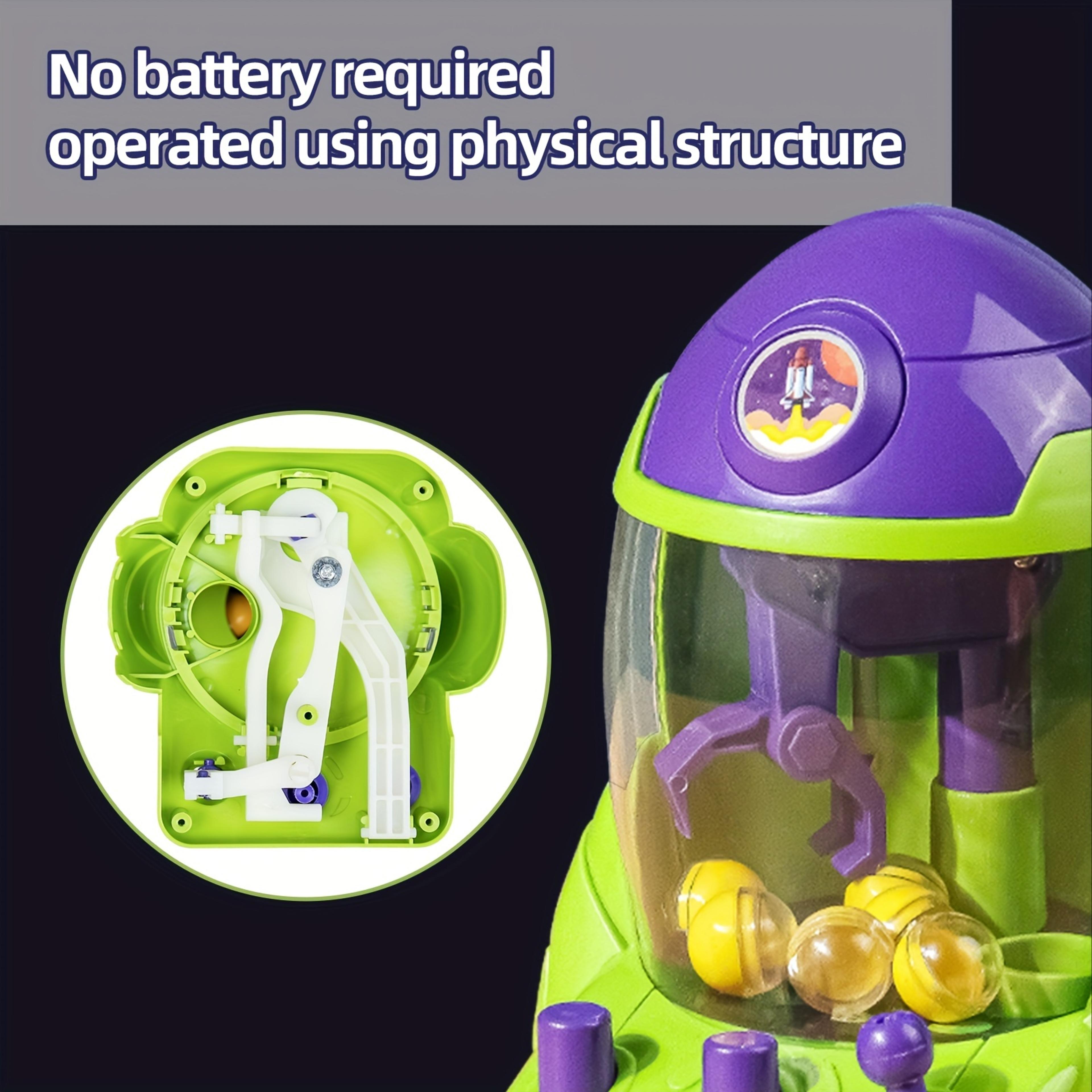 Multifunctional Space Rocket Crawler Toy For Kids Ball Pincer  Egg Twister 2