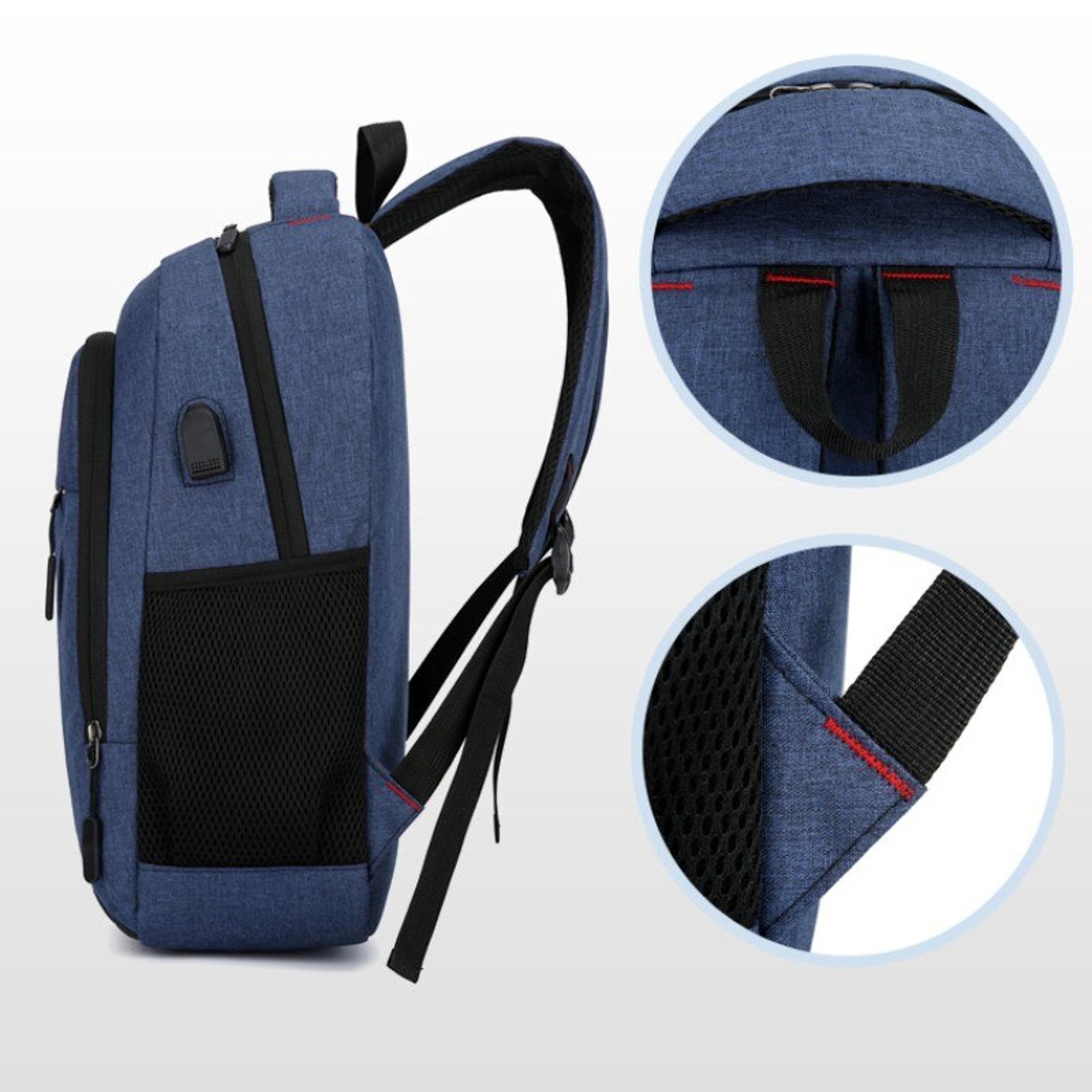 Stylish Mens Backpack  Large Capacity Travel  Computer Bag For Students 3