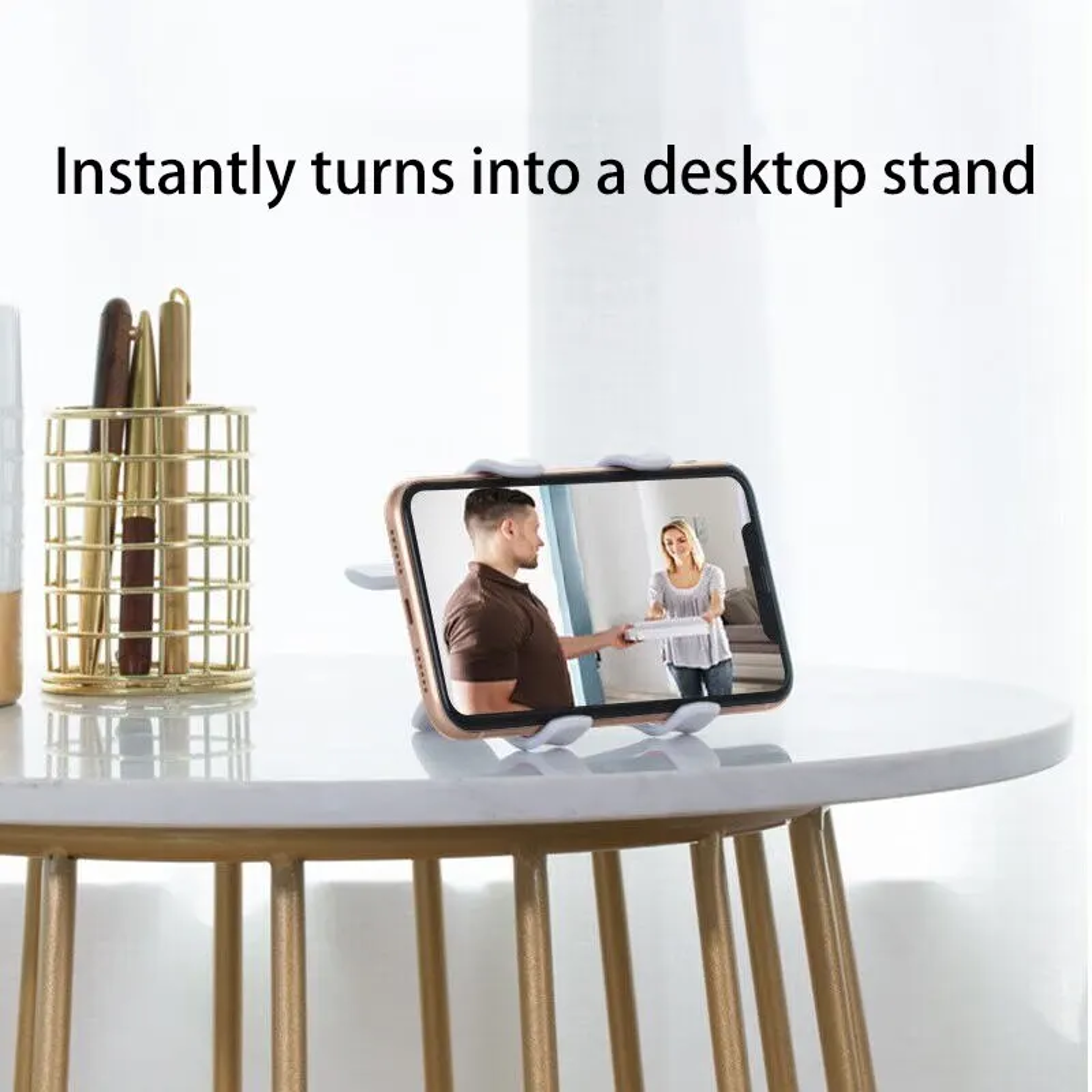 Clip Mobile Phone Holder Stand For Bed And Desk  Flexible Portable Mount For IPhone Samsung Xiaomi 3