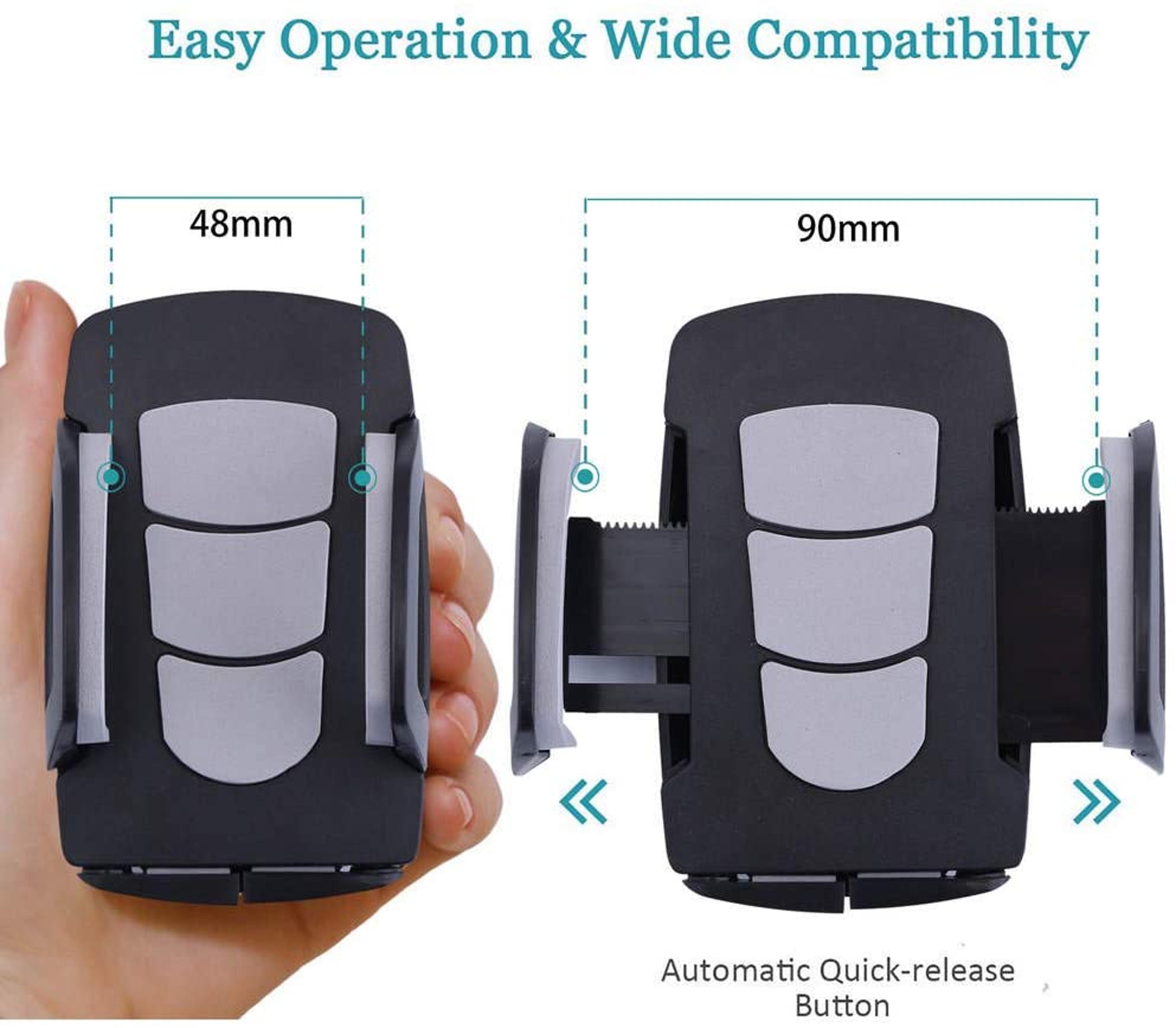 Adjustable Car Cup Holder  Phone Mount For IPhone  Android Universal Drink  GPS Holder For Vehicles 3