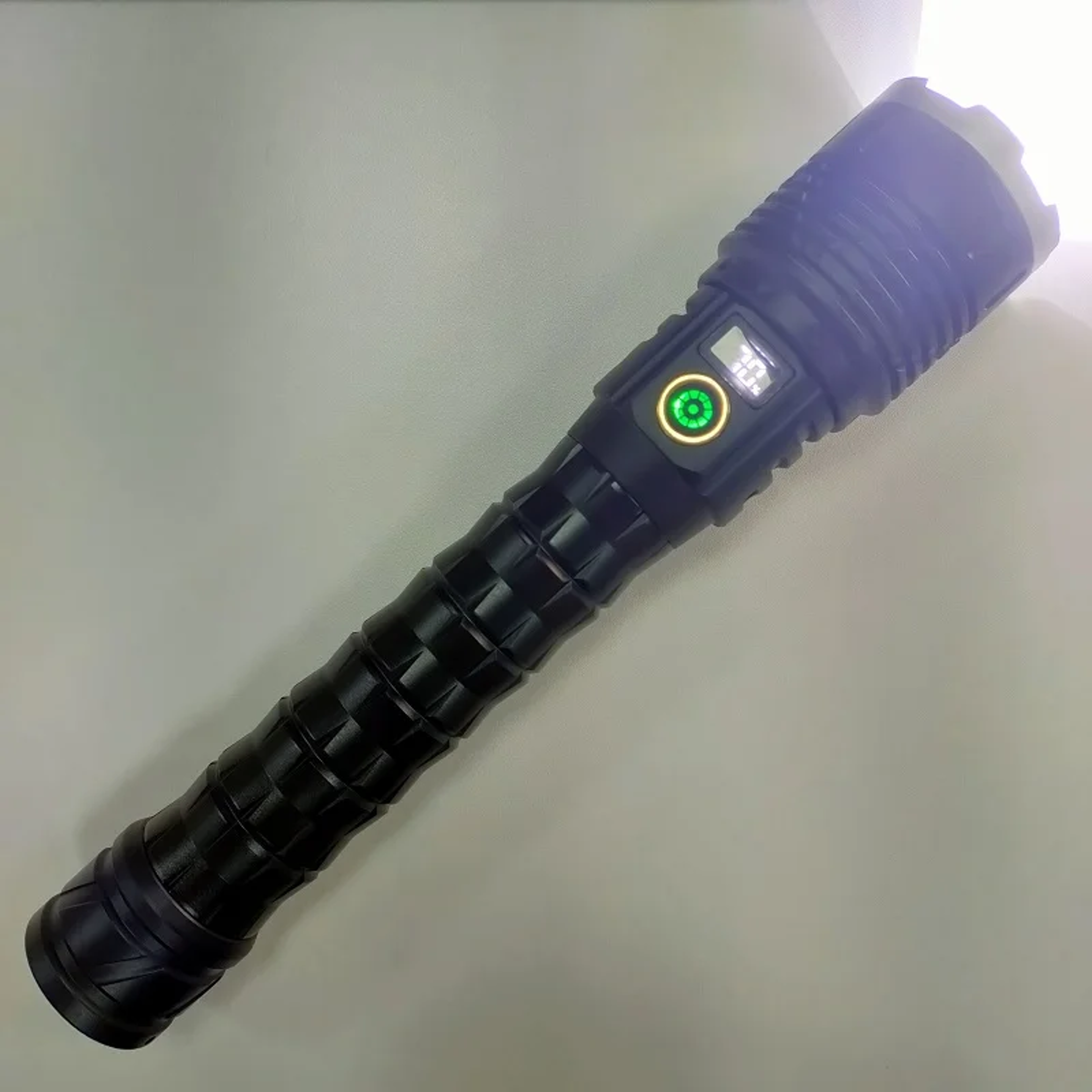 LED Flashlight Tactical Torch Long Range Rechargeable Outdoor Camping Lantern 3
