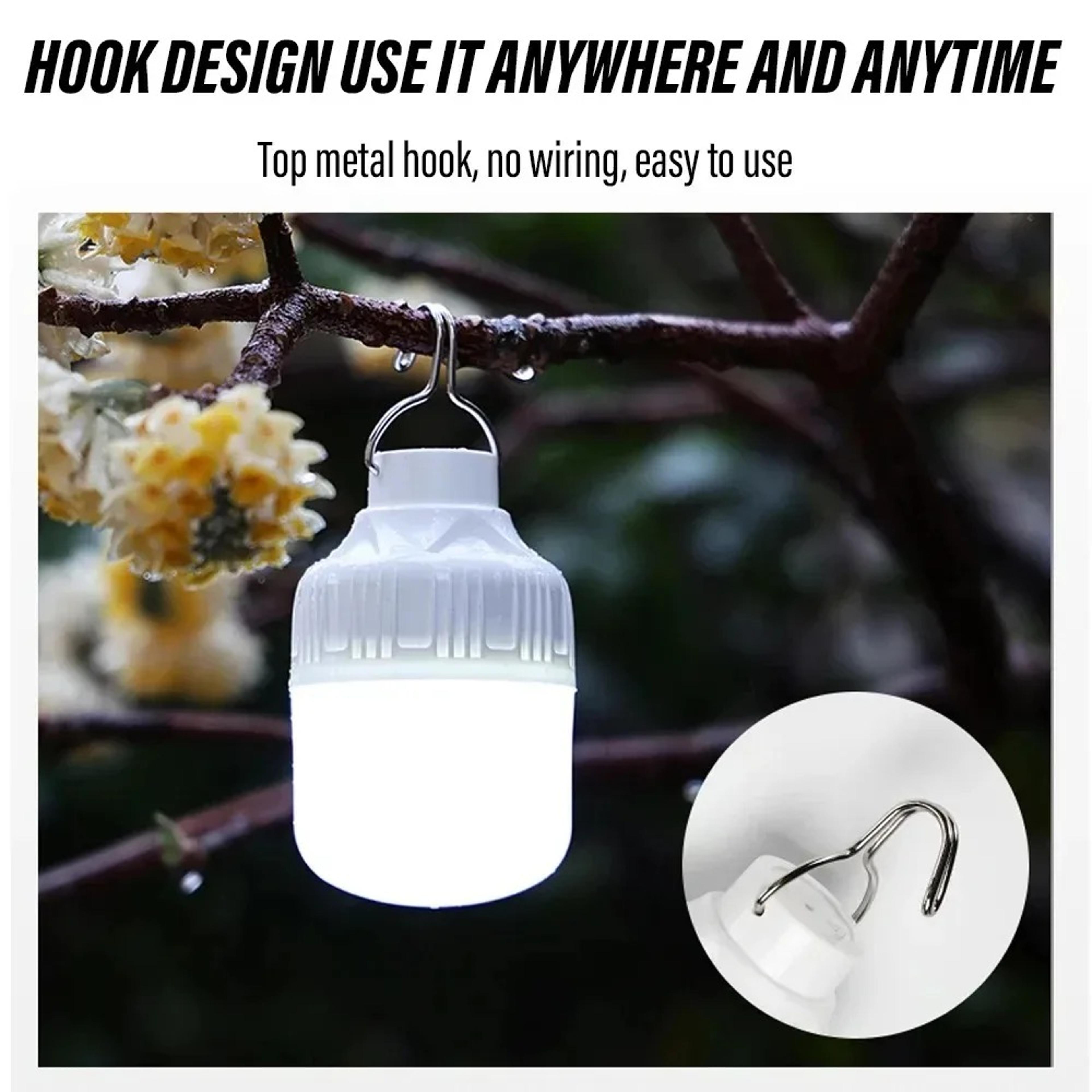 rechargeable outdoor led lantern usb powered, high brightness emergency light, portable camping lamp