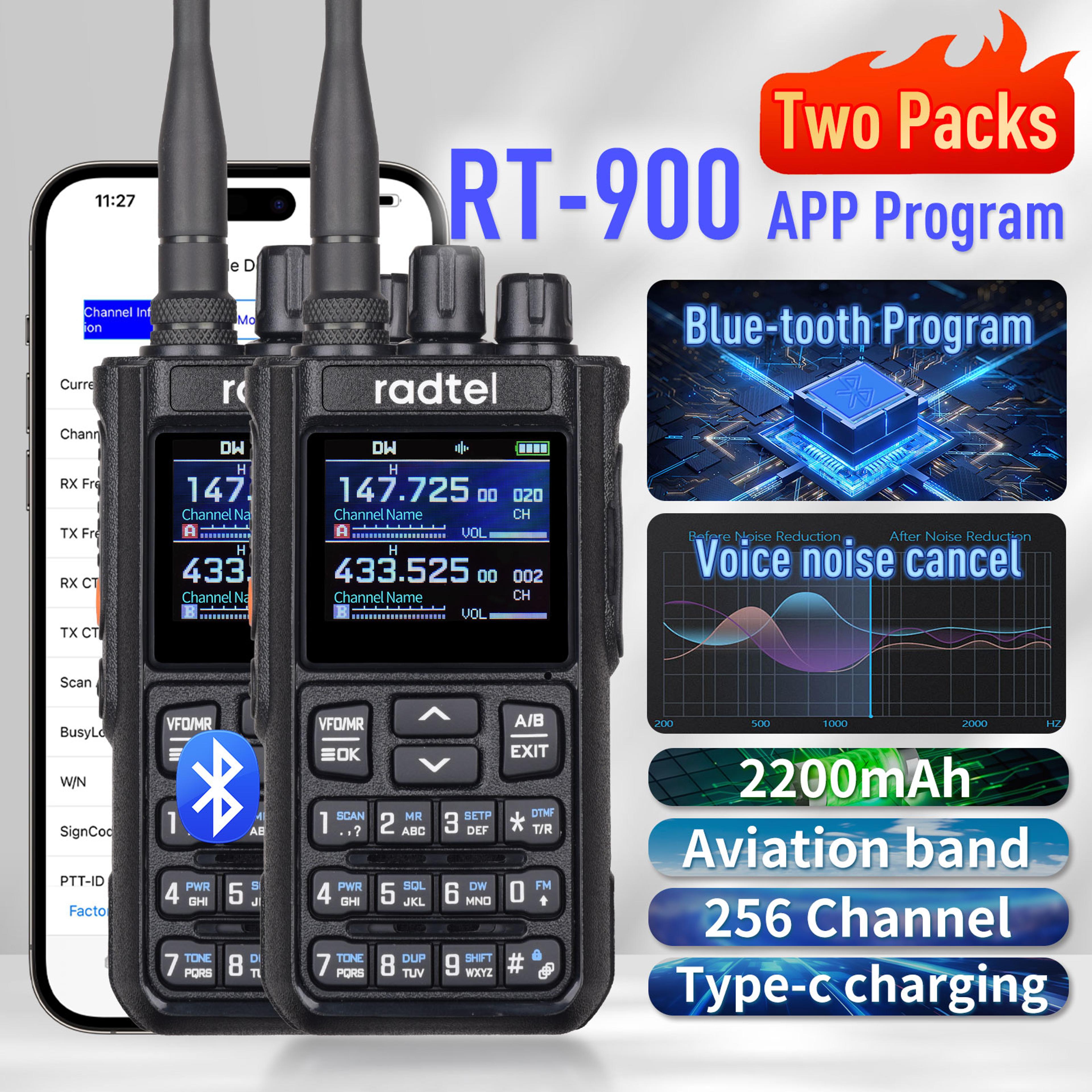 radtel full band ham & walkie talkie two way radios