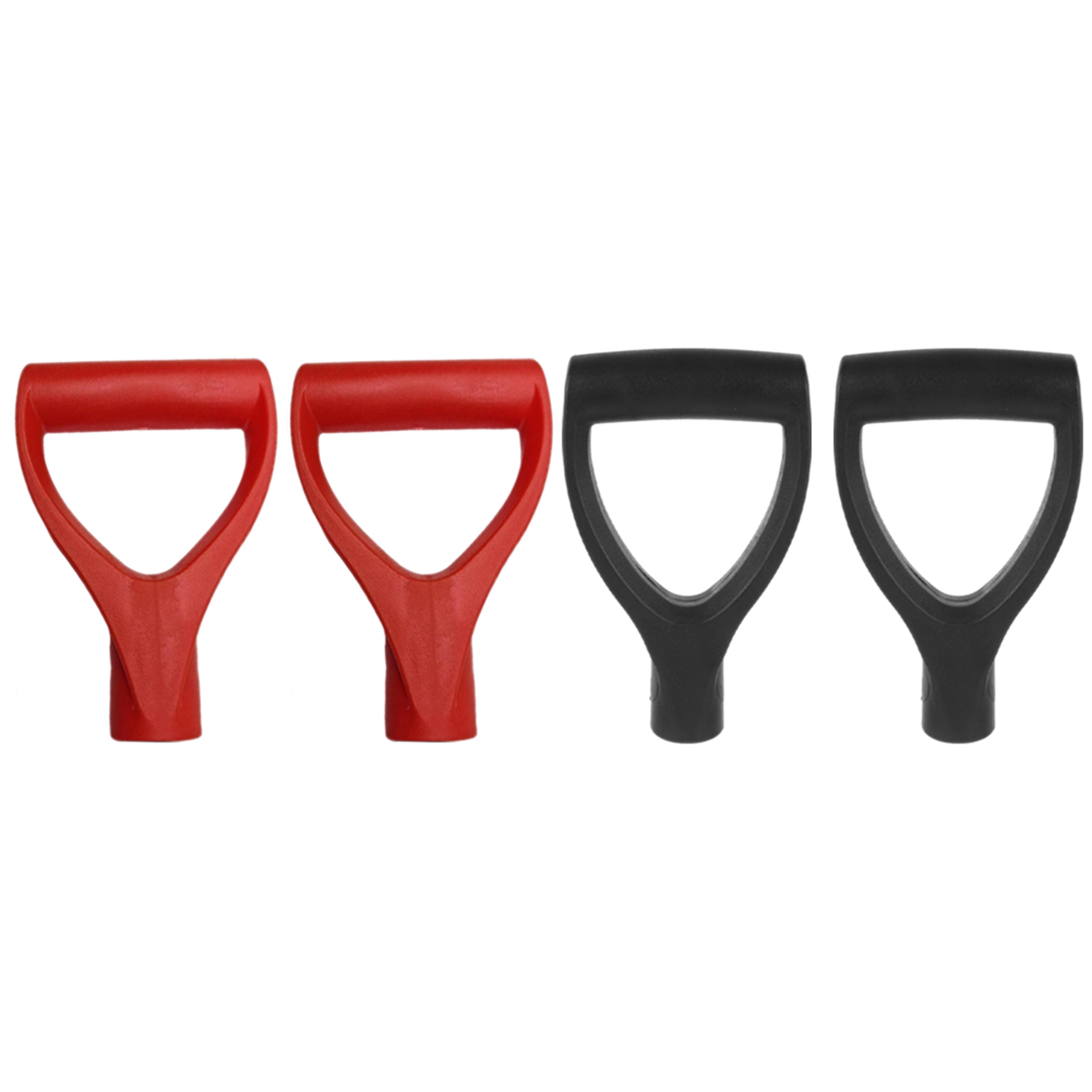 ergonomic shaped shovel handle replacement for garden & snow shovels