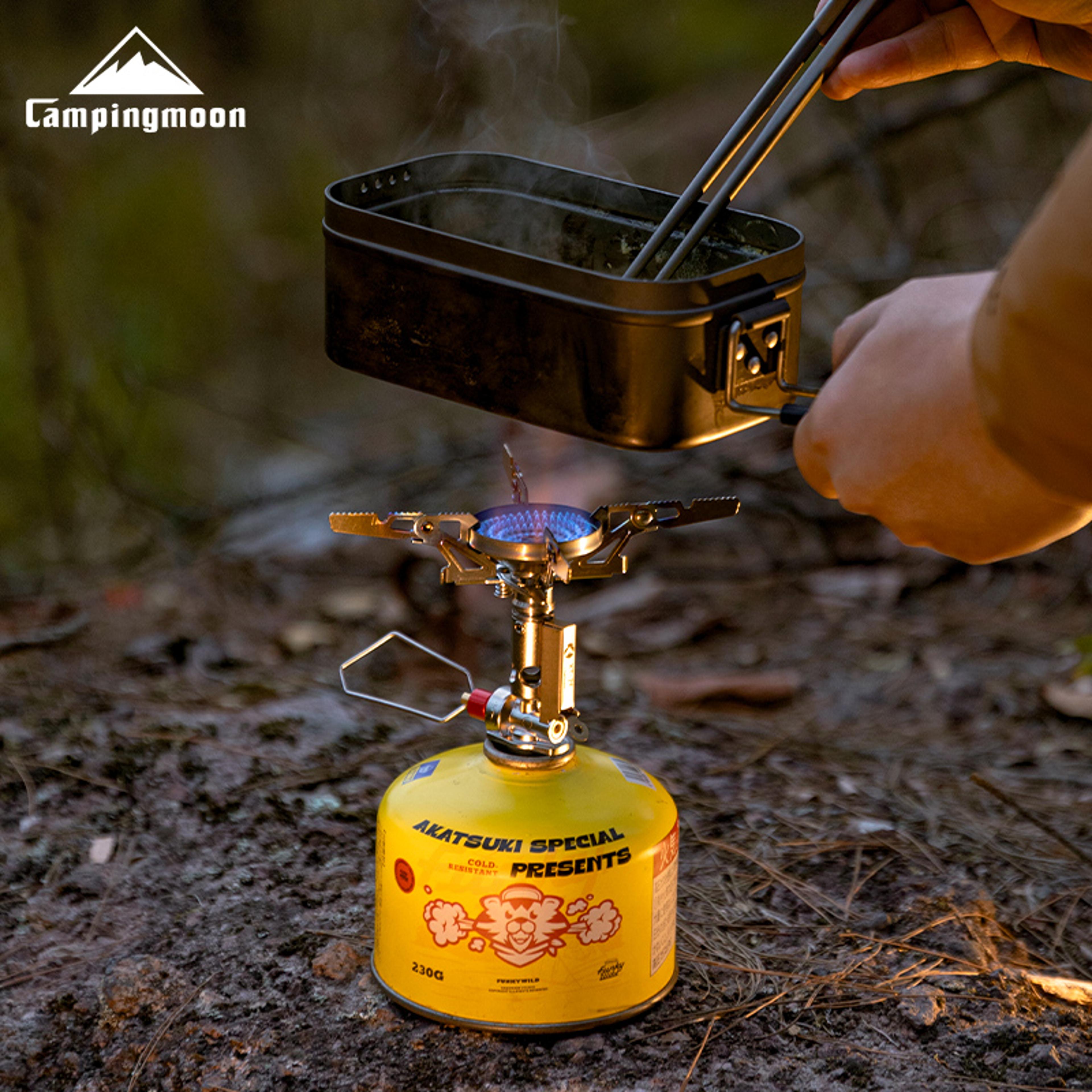 mini rocket portable camping stove for outdoor cooking