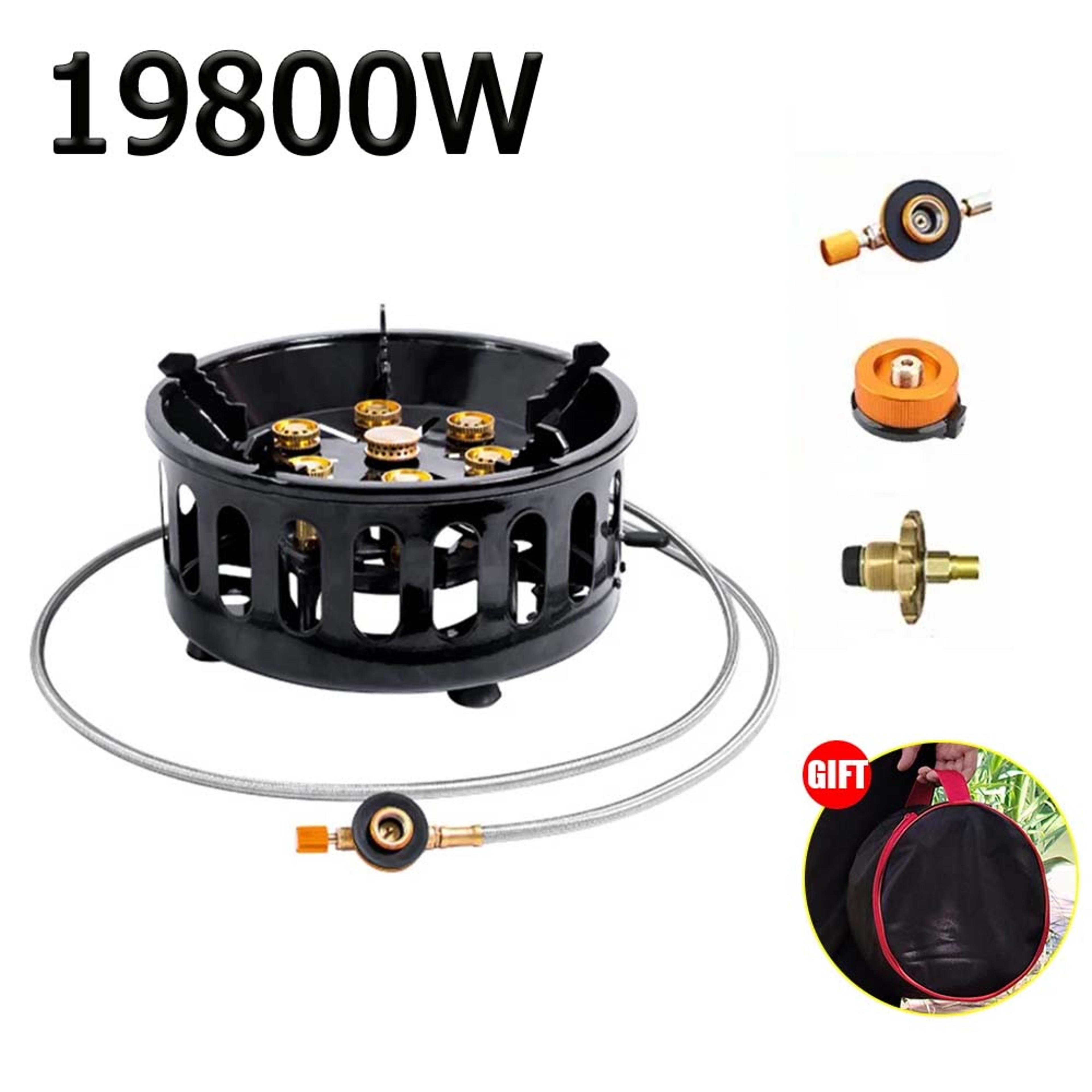 high power portable camping stove with windproof electronic ignition