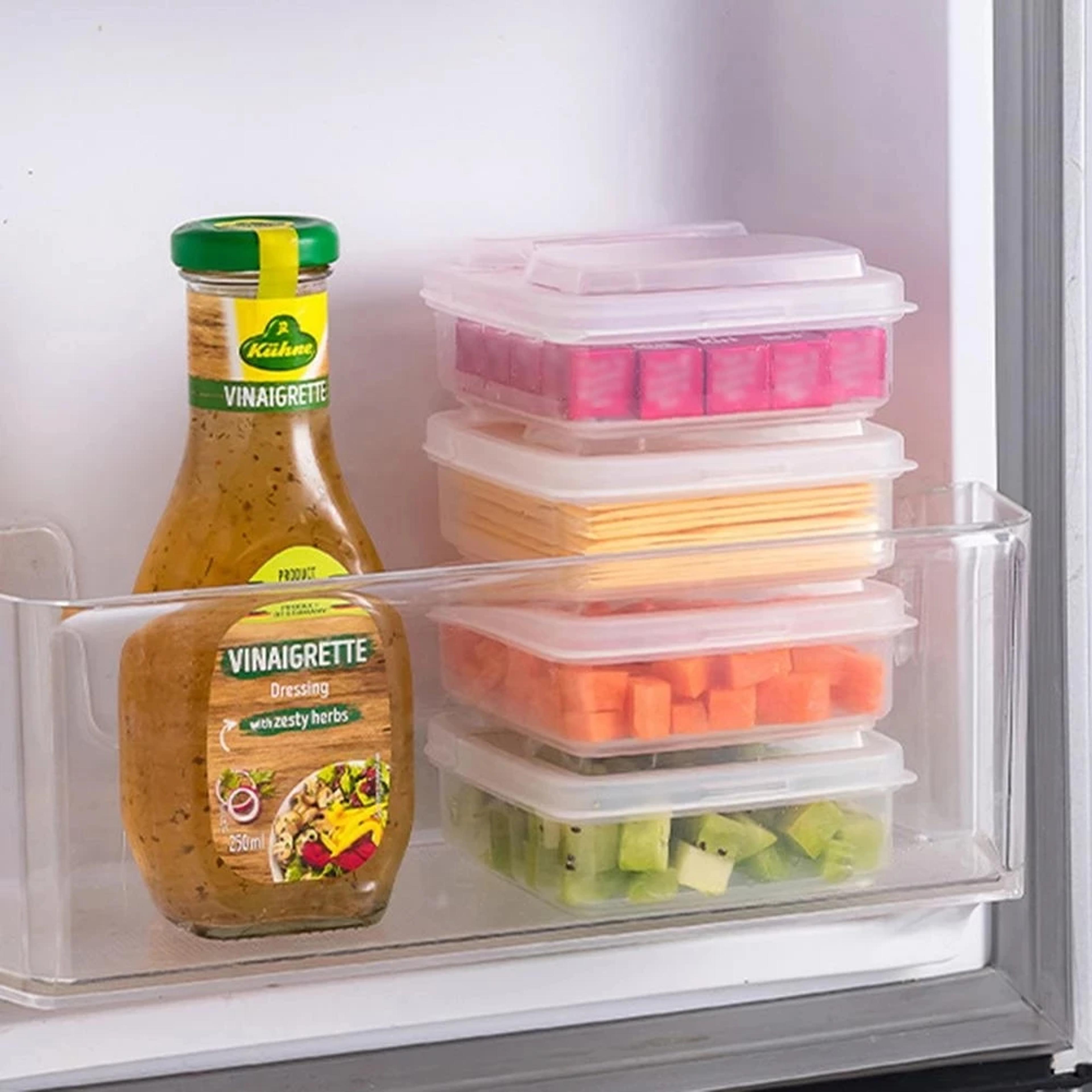 FreshSeal Butter Cheese Storage Container With Lid For Fridge Organizer And Food Fresh Keeper 4