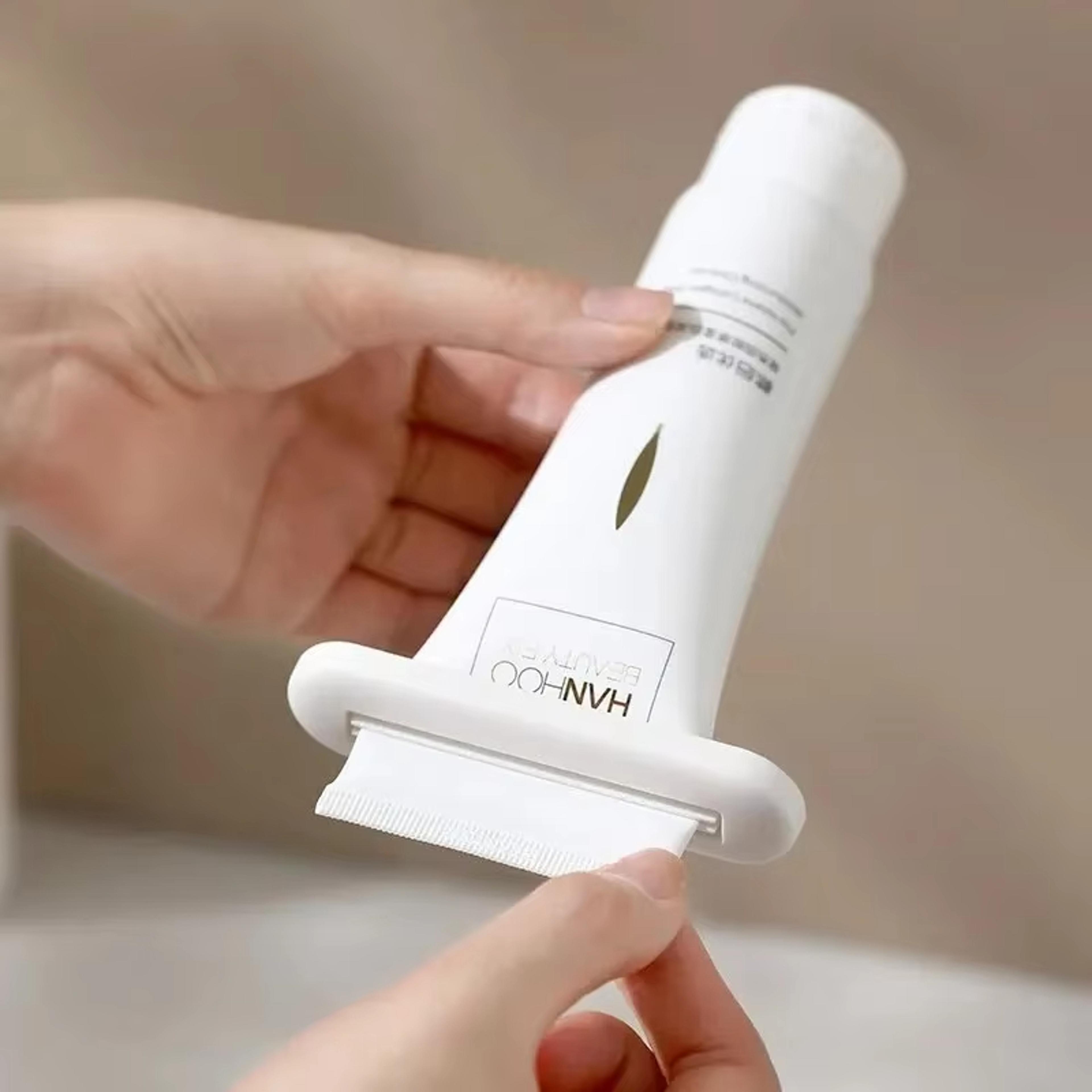 efficient toothpaste squeezer roller clip easy tube squeezer tool for bathroom organization