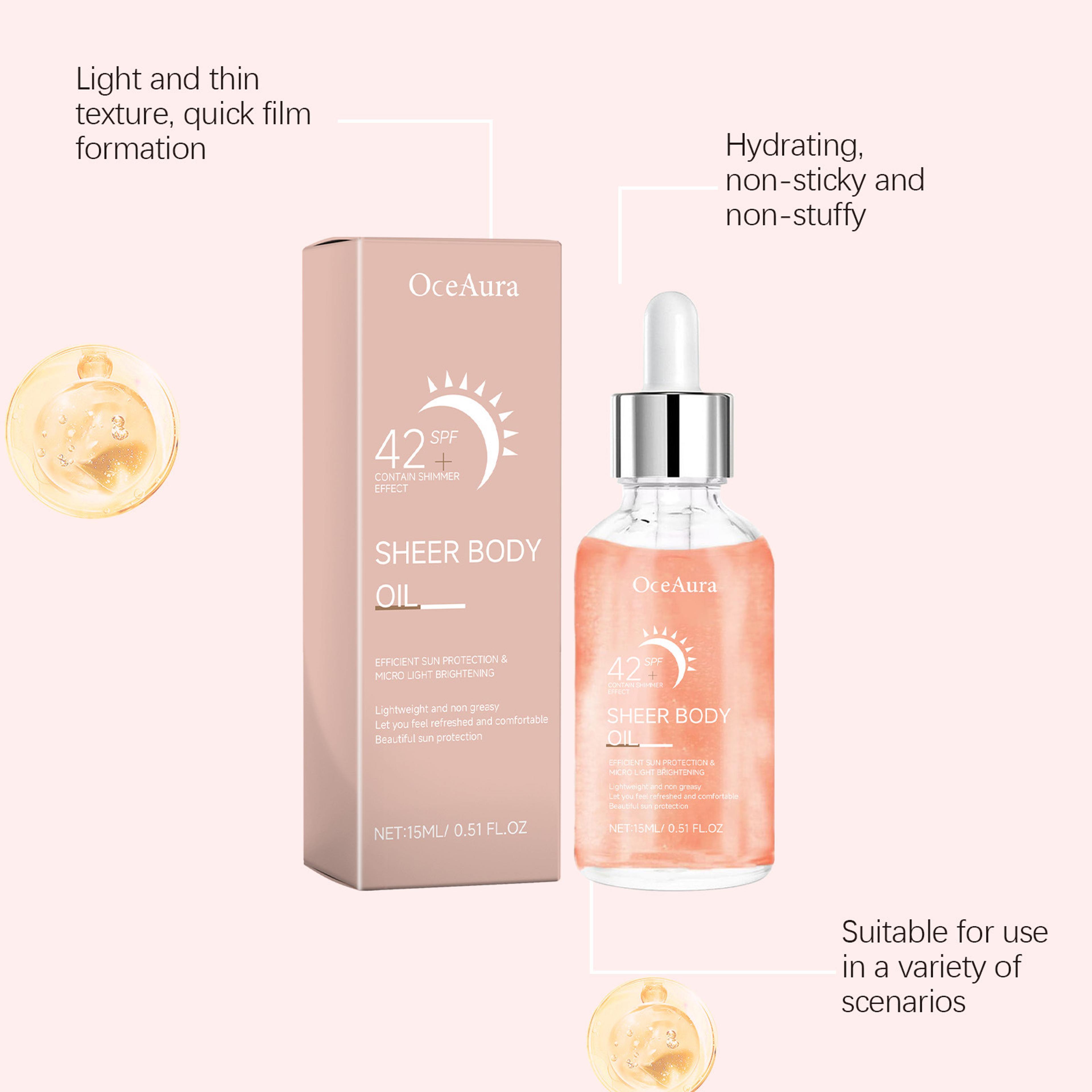 Hydrating Invisible Sunscreen Spray SPF Protection Mist For Face  Body 4