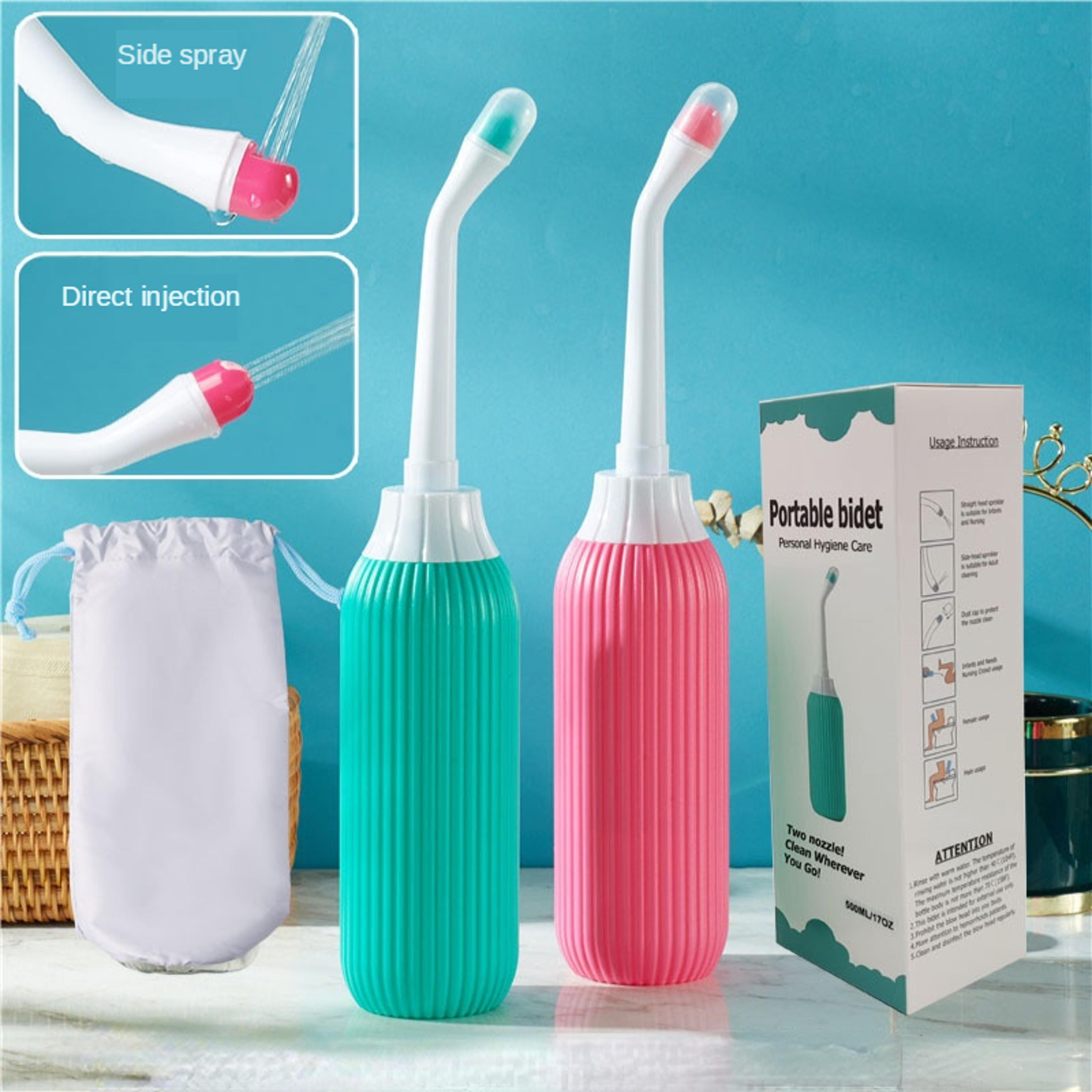 portable perineal bidet bottle for postpartum care baby hygiene travel bidet