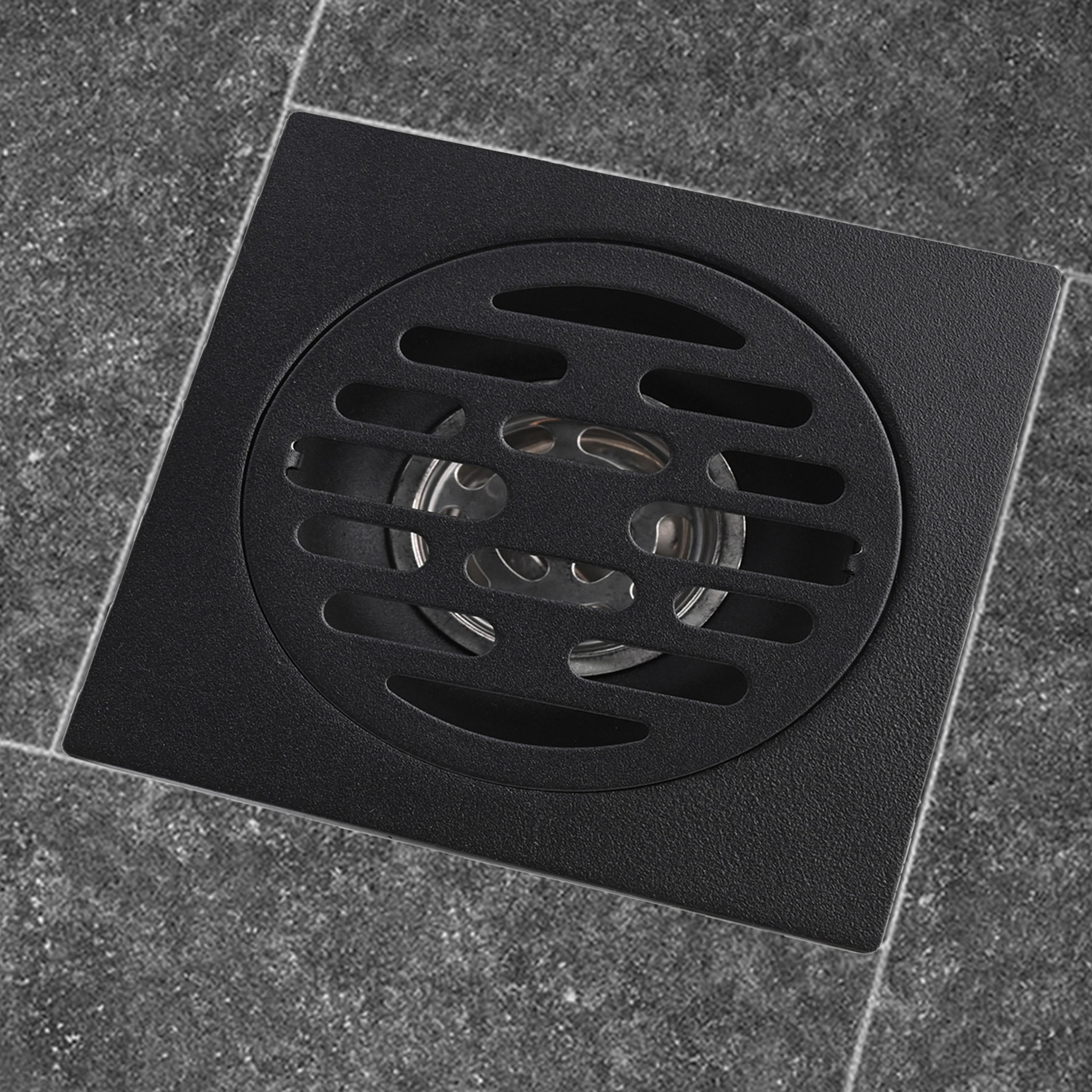 Stainless Steel Floor Drain Cover With Backflow Preventer And Anti Odor Insect Blocker 2