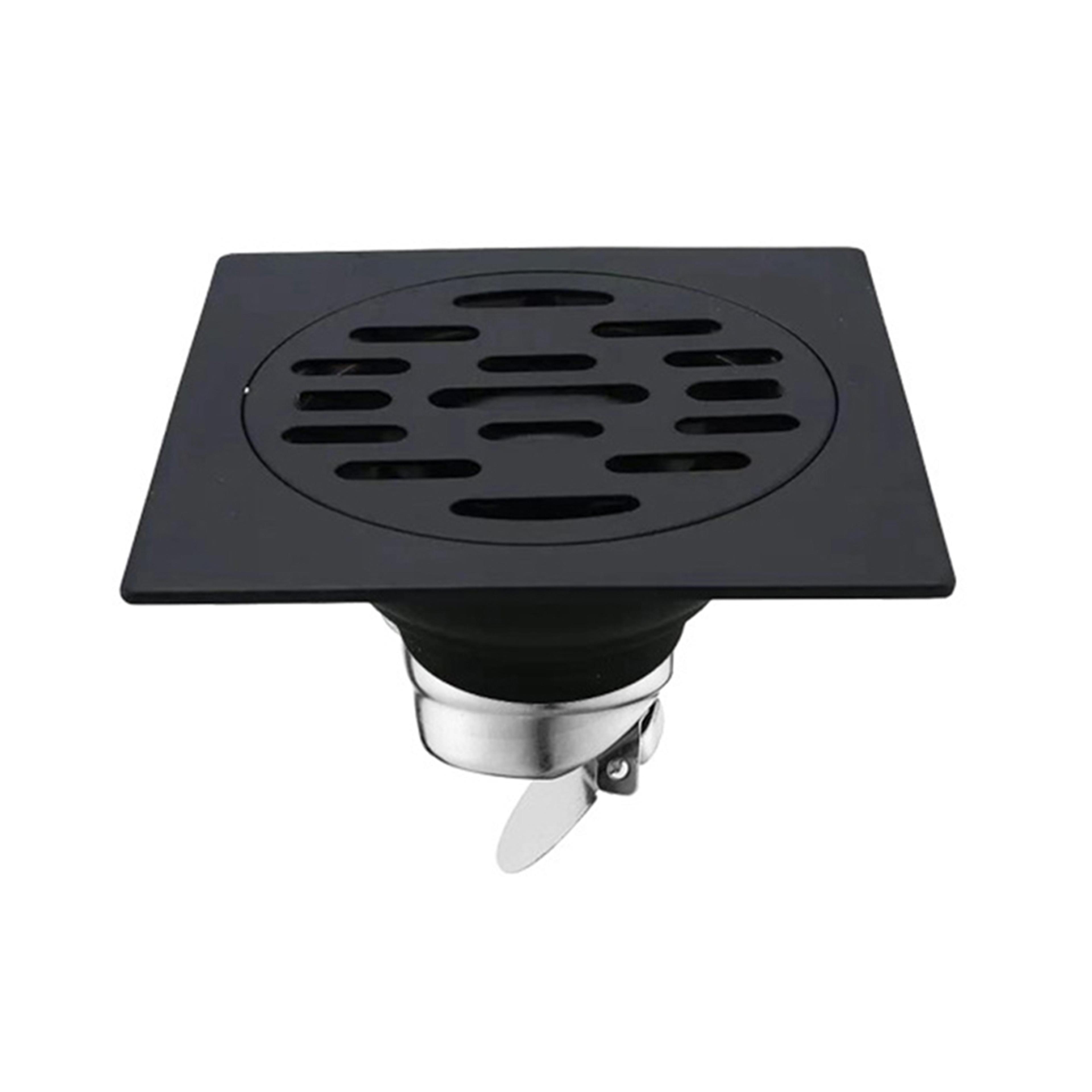 Stainless Steel Floor Drain Cover With Backflow Preventer And Anti Odor Insect Blocker 6
