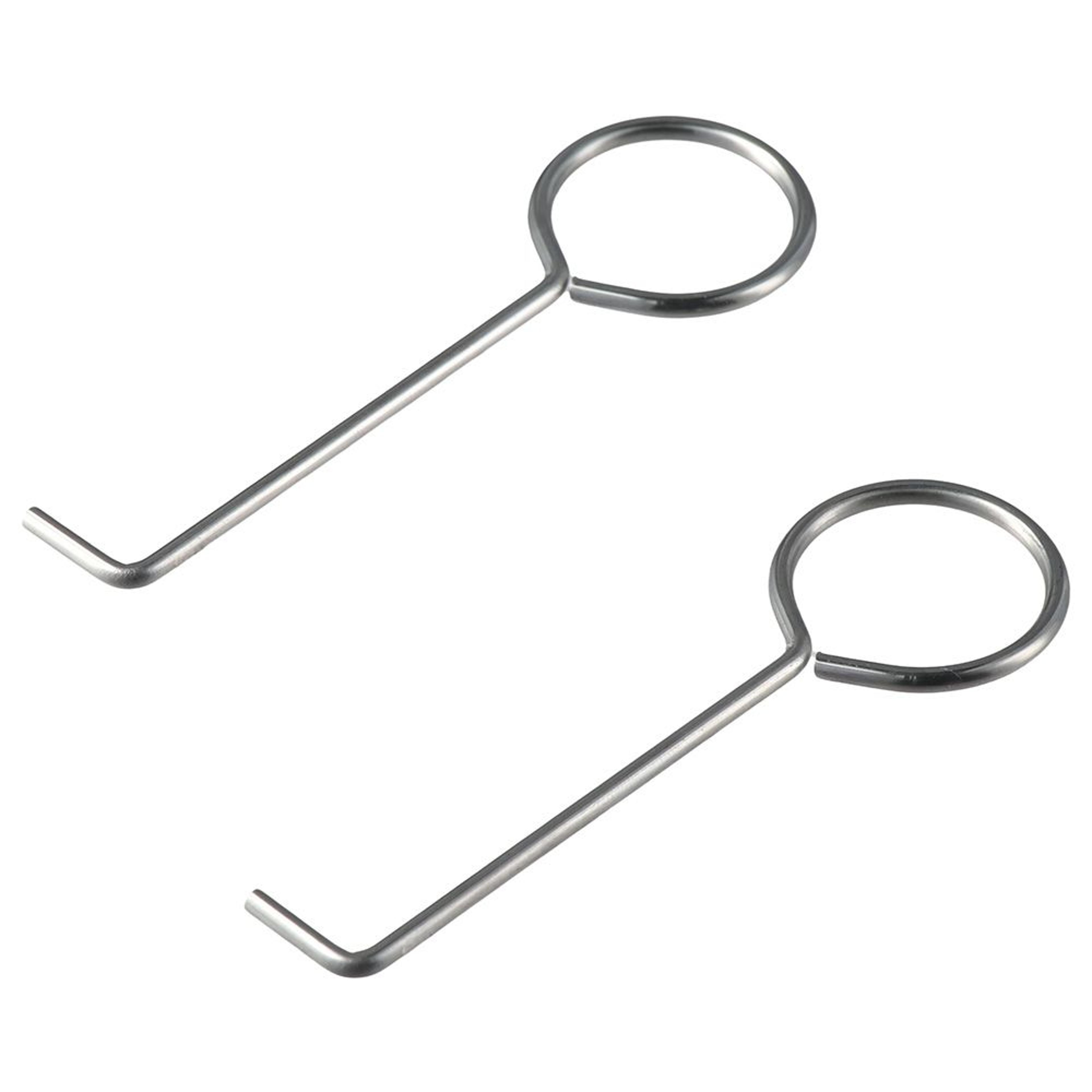 stainless steel drain key hook set for shower and kitchen cleaning
