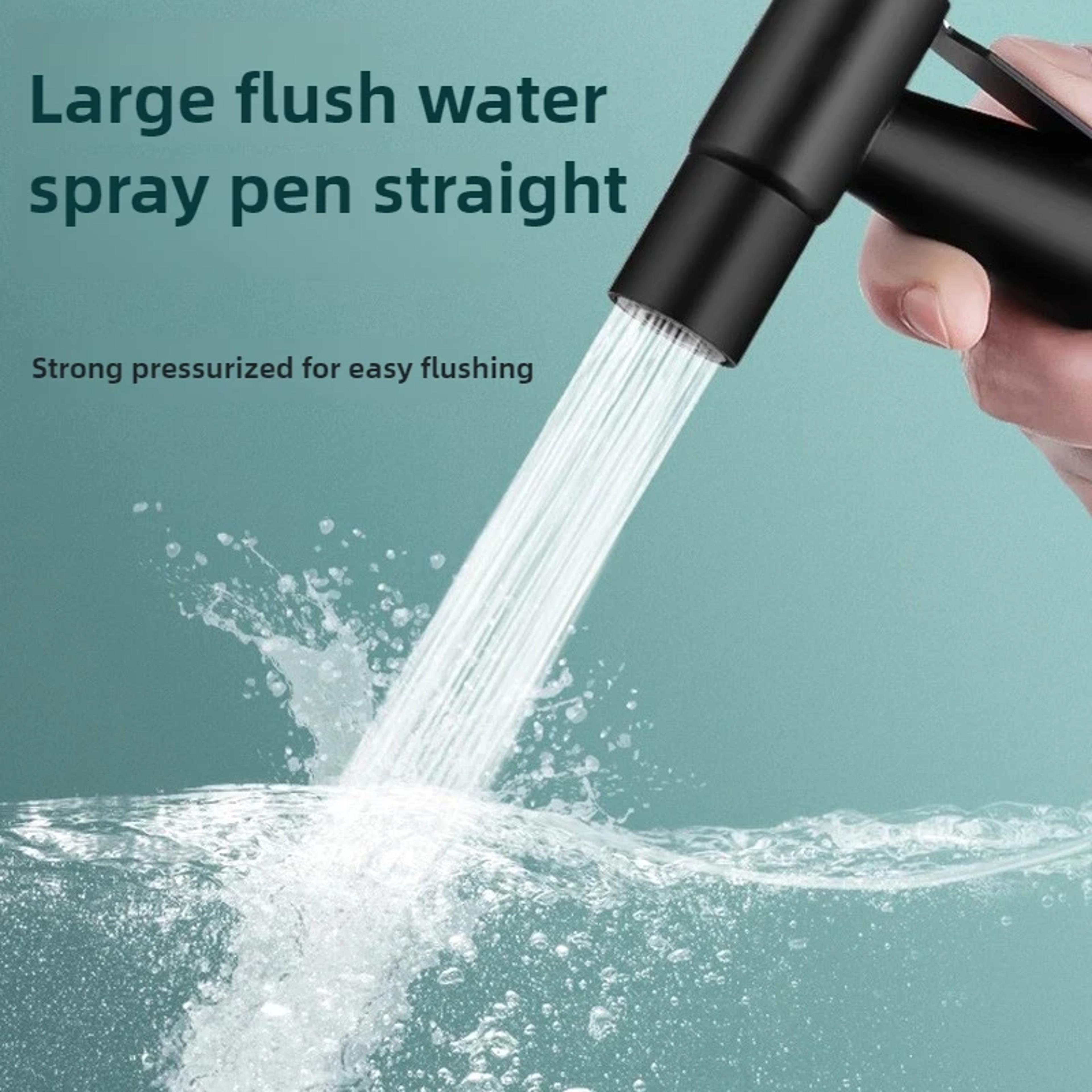 Stainless Steel Handheld Bidet Sprayer Set For Bathroom Hygienic Cleaning 2