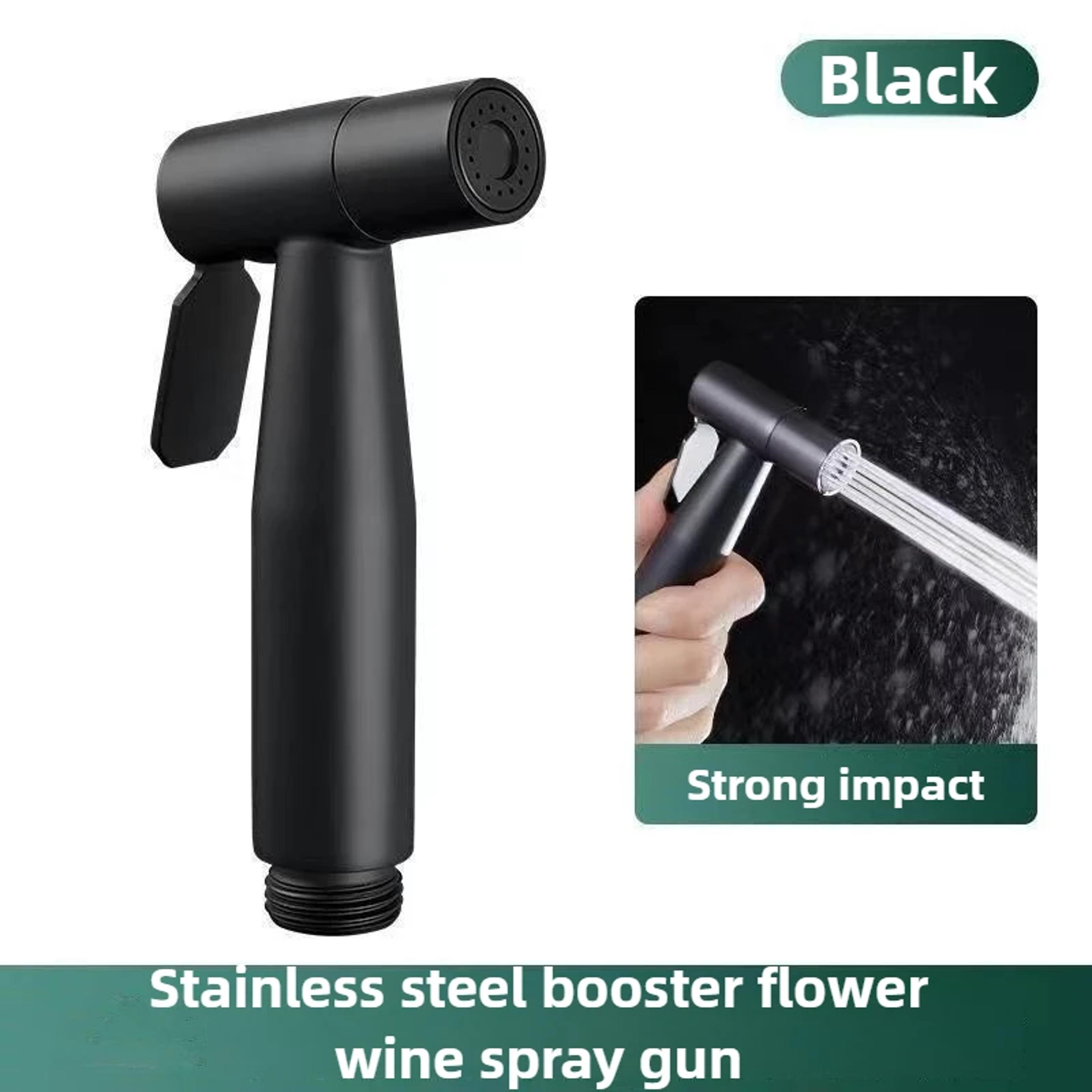 Stainless Steel Handheld Bidet Sprayer Set For Bathroom Hygienic Cleaning 5