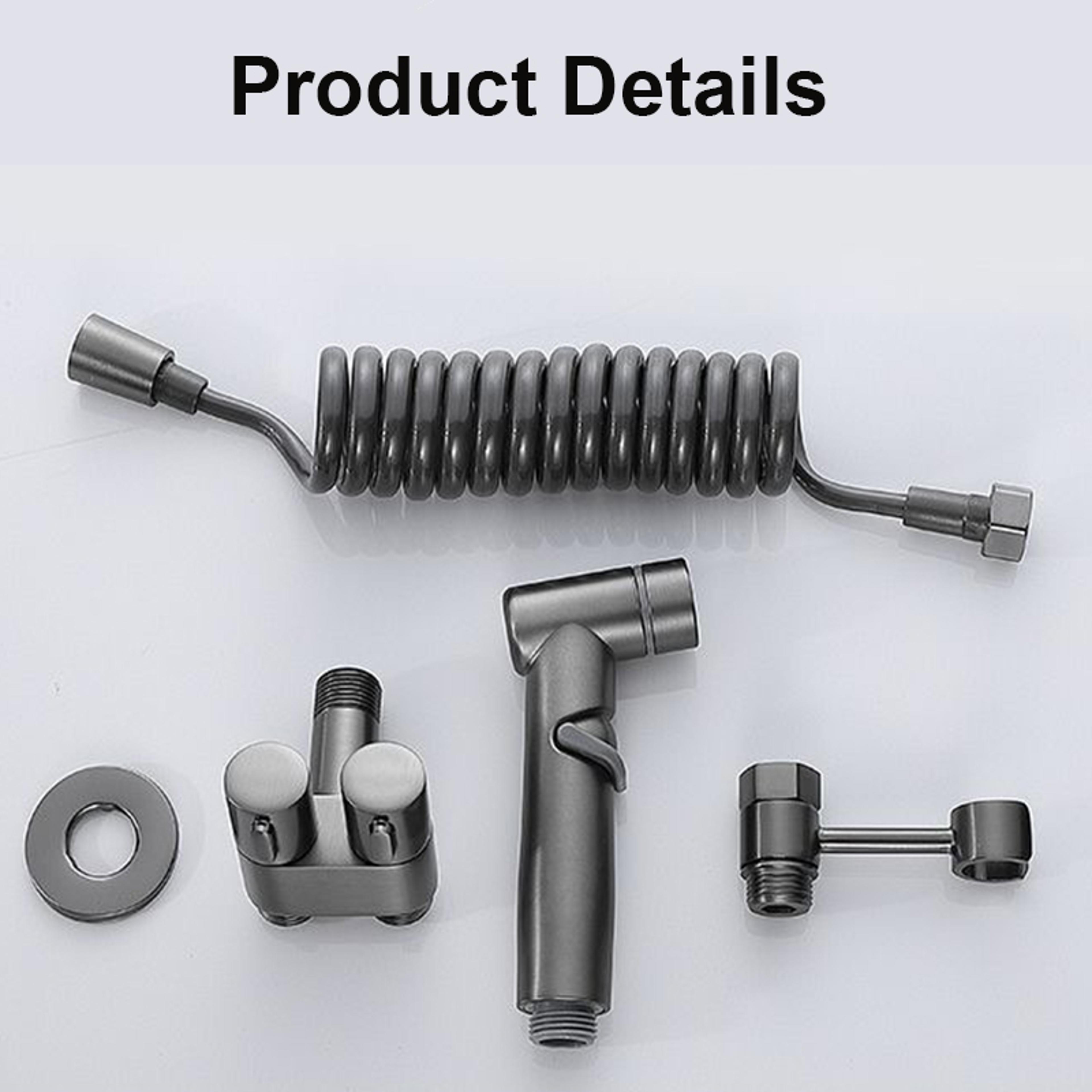 Premium Handheld Bidet Sprayer Set Portable Toilet Hygiene Kit 4