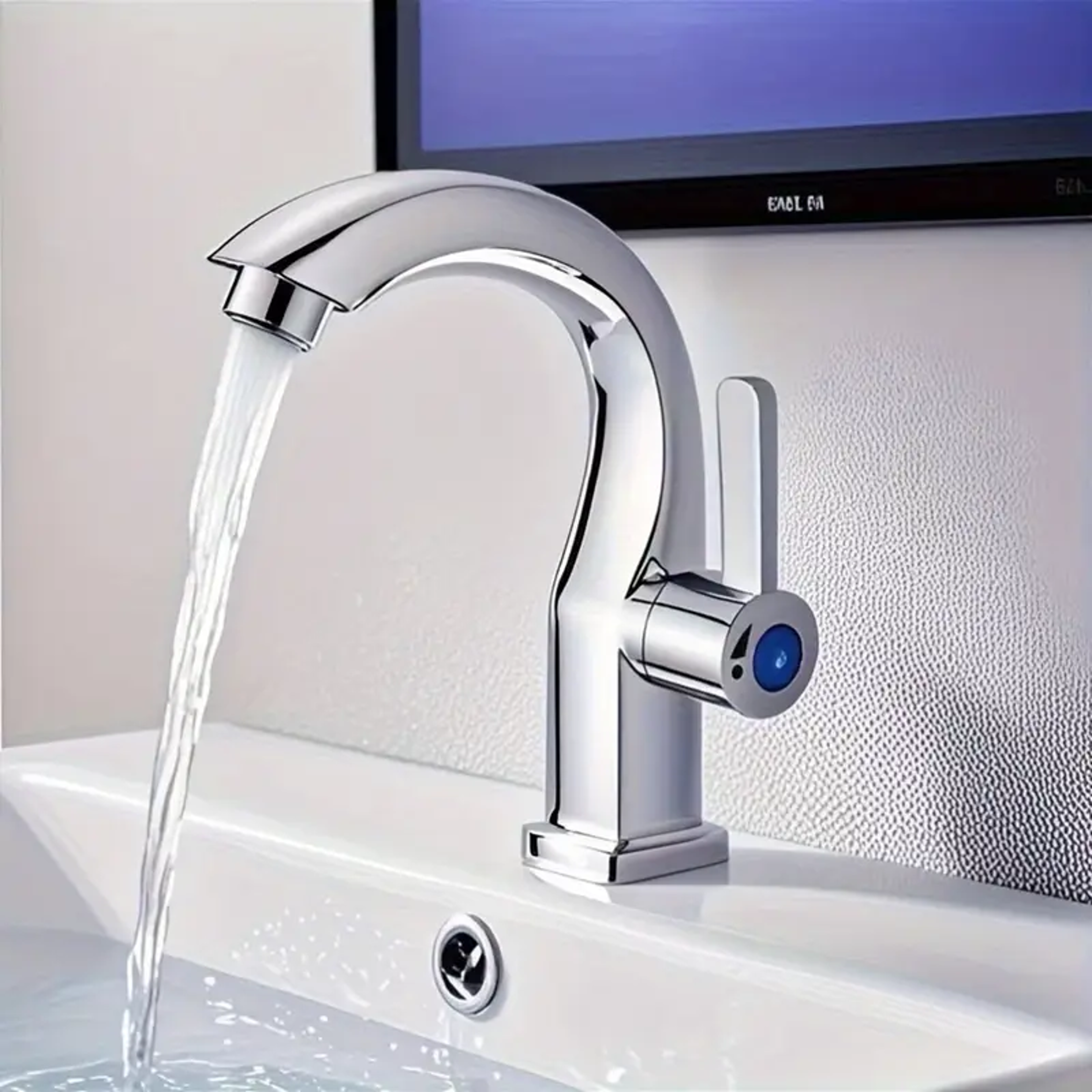 Modern Matte Black Bathroom Faucet With Side Sprayer And Easy Install Design 3