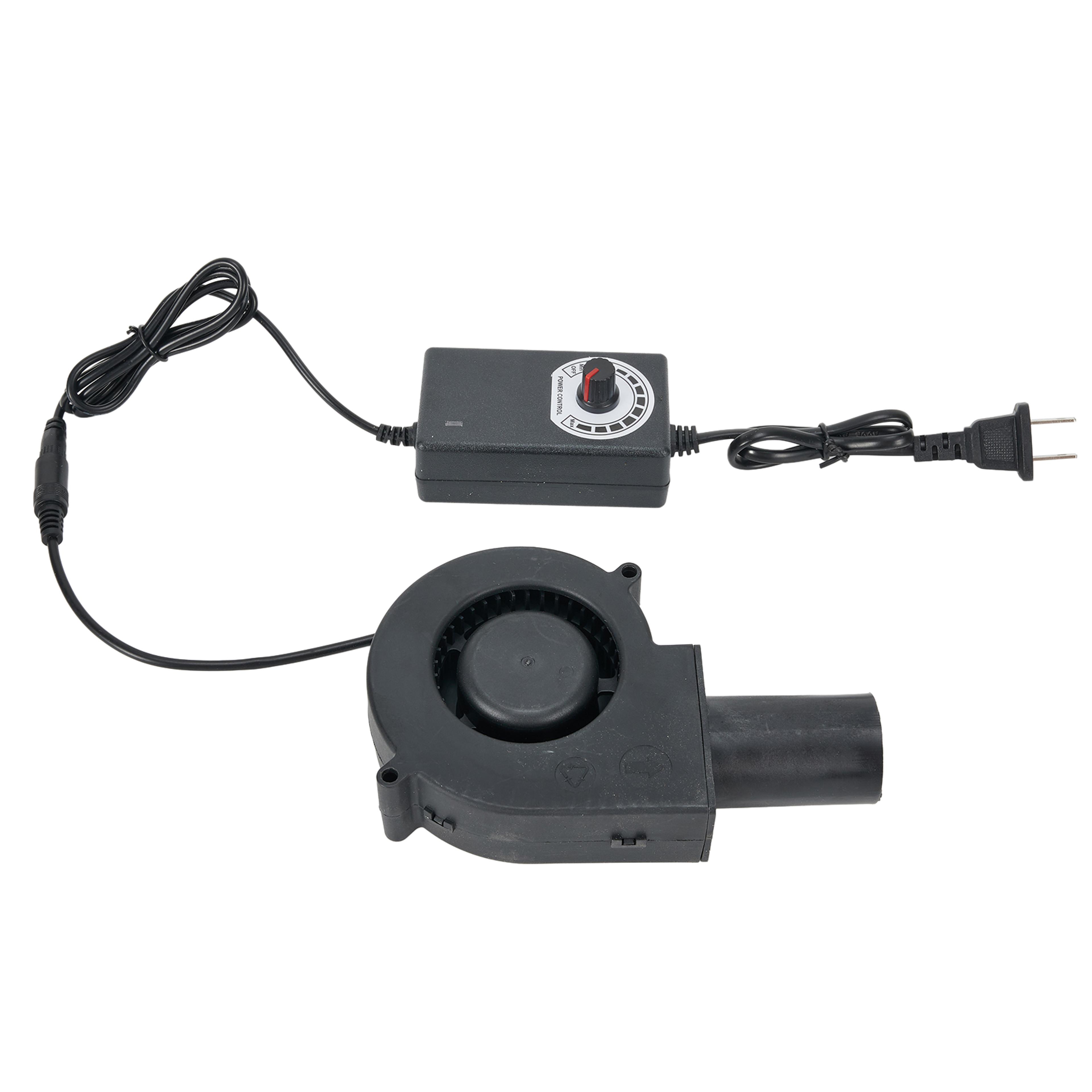 Adjustable Speed BBQ Blower Fan 97mm Portable Ventilation Cooling Fan For Grill Heater And Cabinet  2