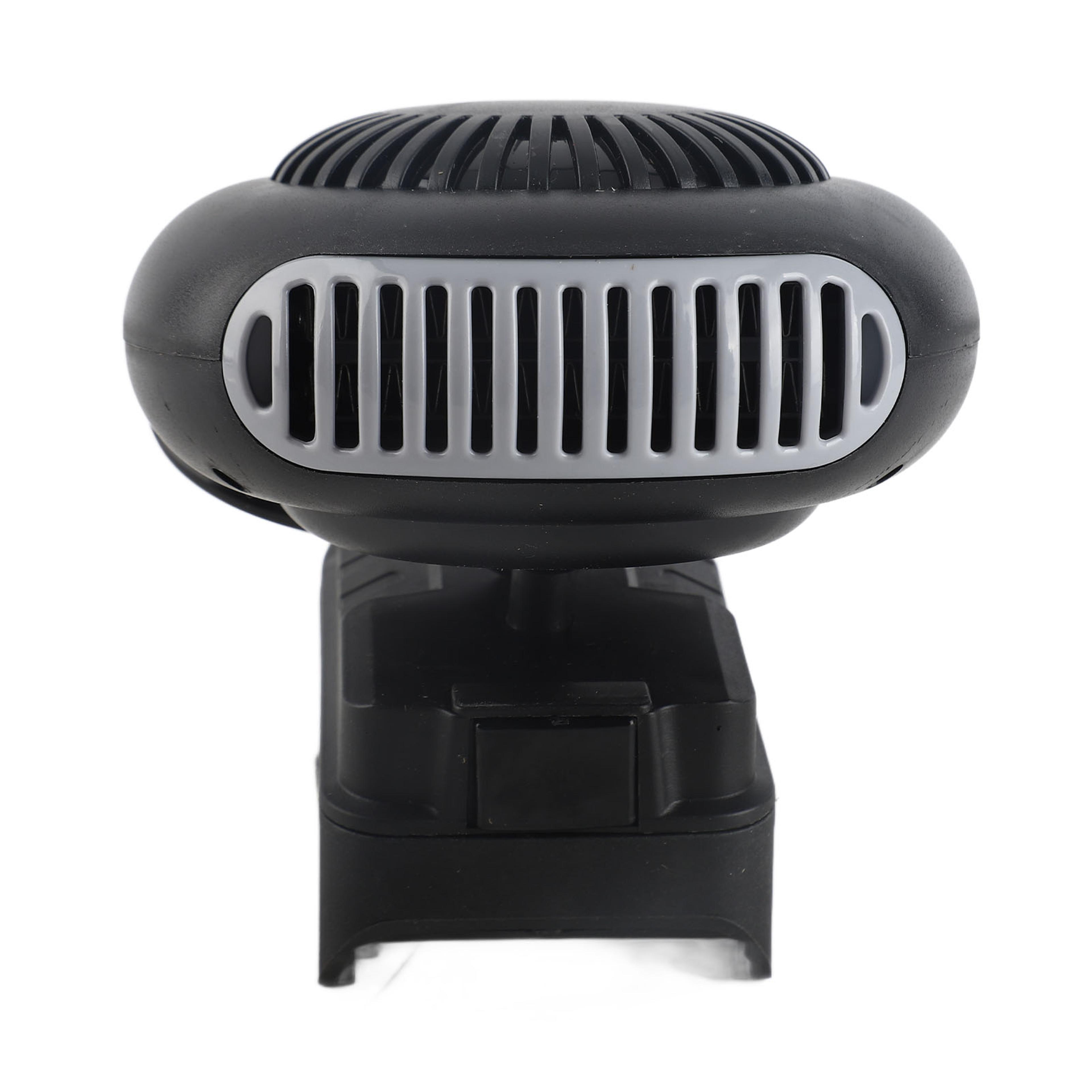 cordless battery powered space heater for quiet portable electric heater