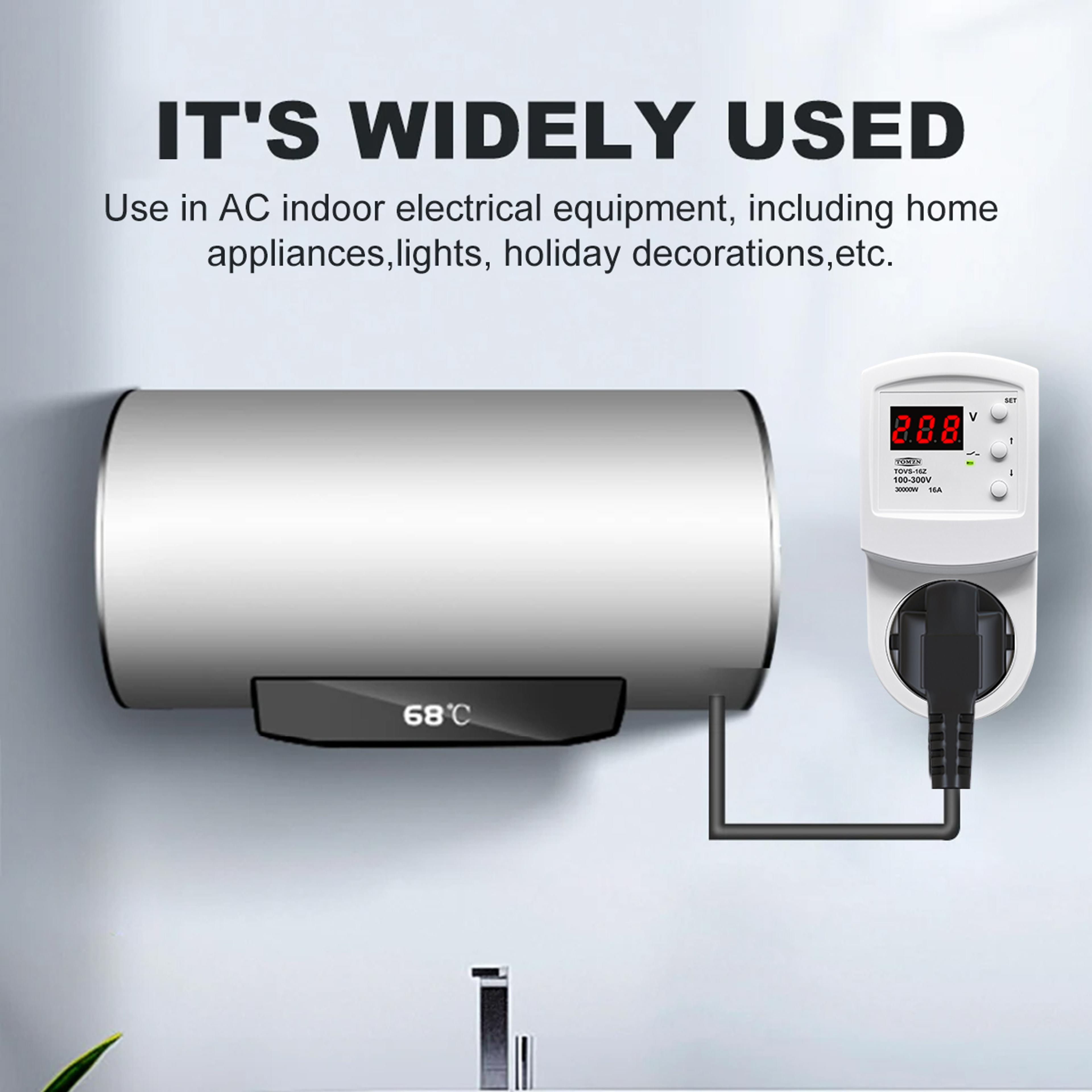 Smart Automatic Voltage Protector Socket With Overvoltage And Undervoltage Protection 2