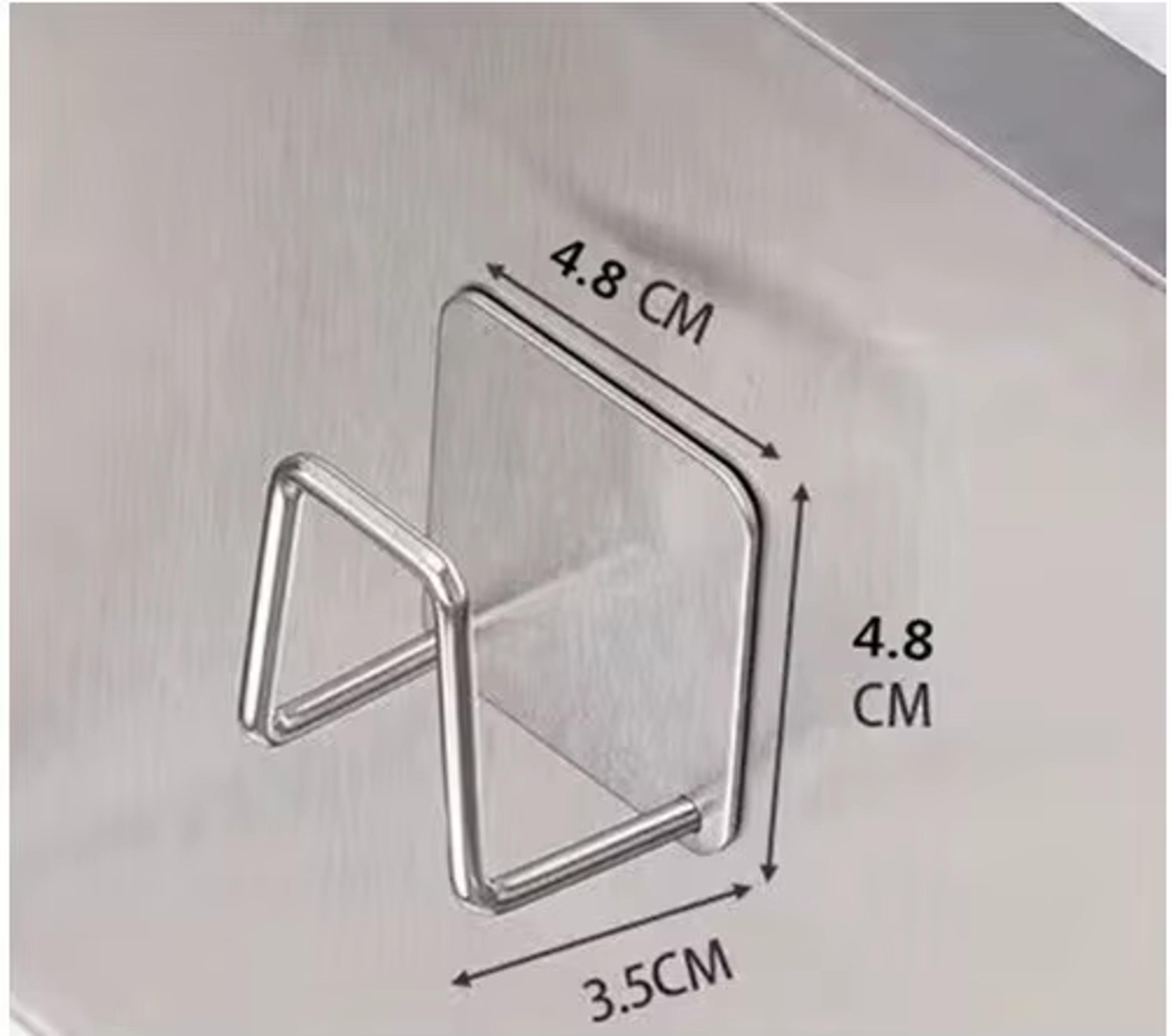 Stainless Steel Sink Organizer Rack Adhesive Sponge Holder Kitchen Wall Storage Shelf 5
