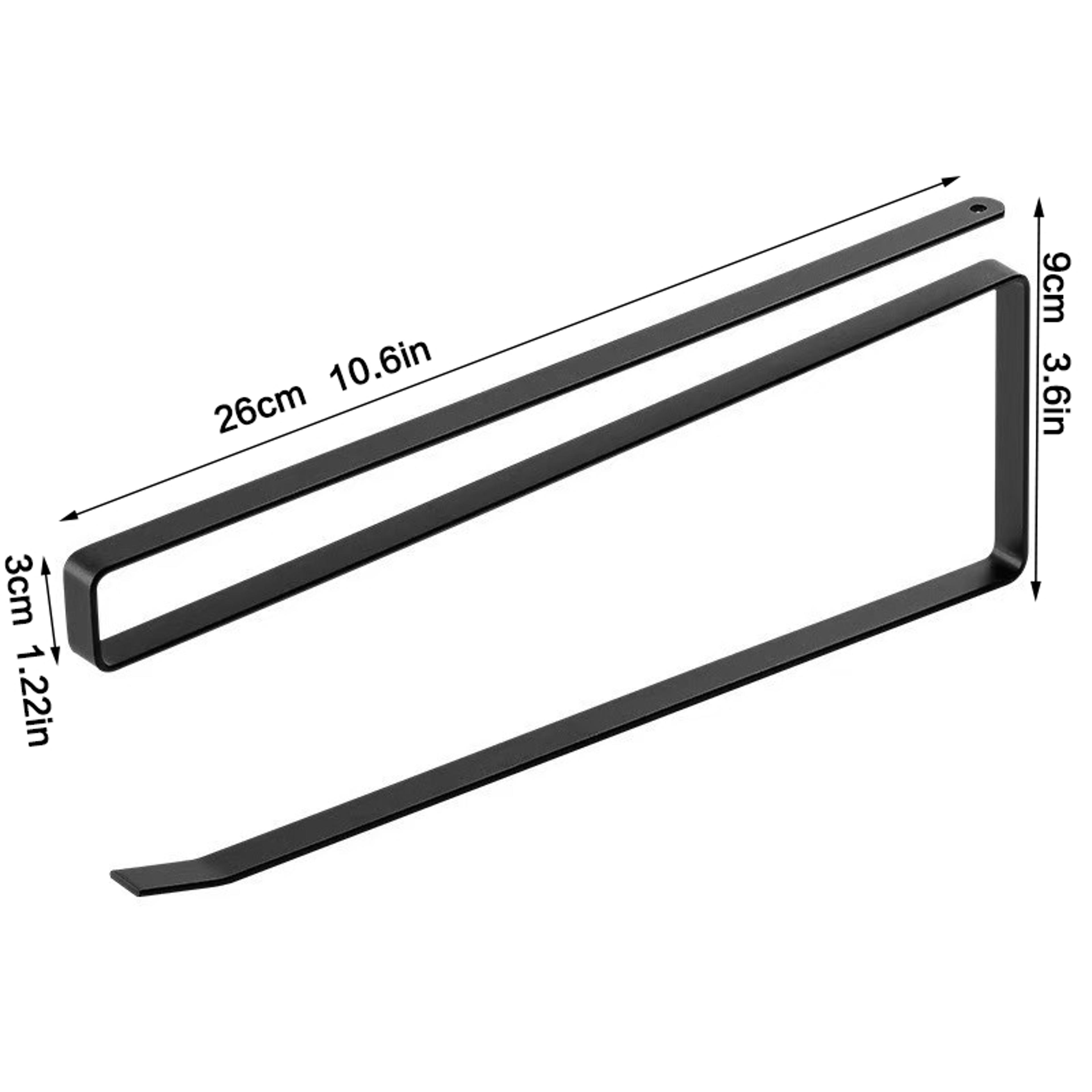 Multi Purpose Adhesive Kitchen Hook No Drill Wall Hook For Utensils And Storage 6