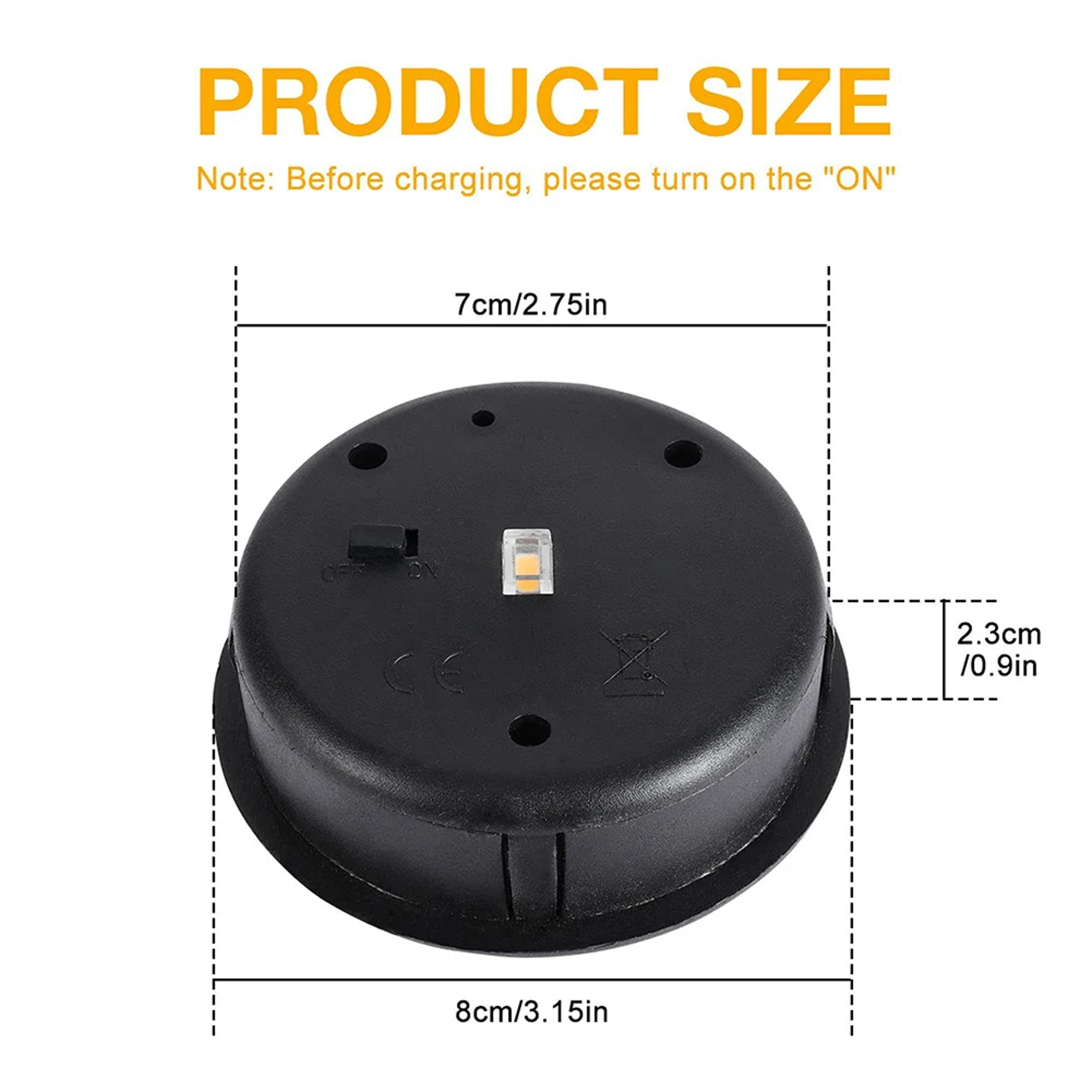 Solar Lantern Replacement Top LED Waterproof Garden Light Lid Solar Panel Cap 4