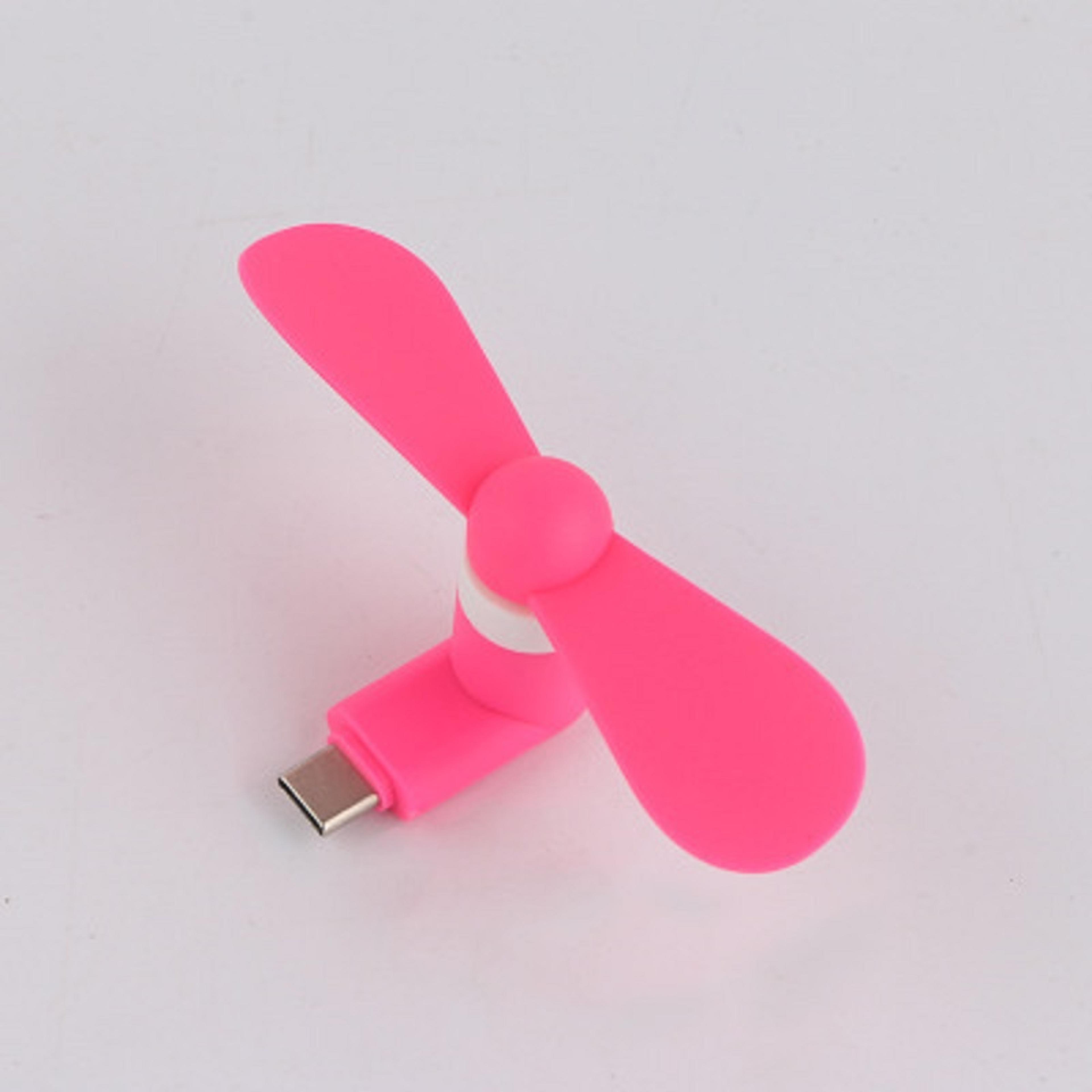 Portable USB C Mini Fan For Phone Compact Plug In Cooling Fan For Instant Breeze Anywhere 6
