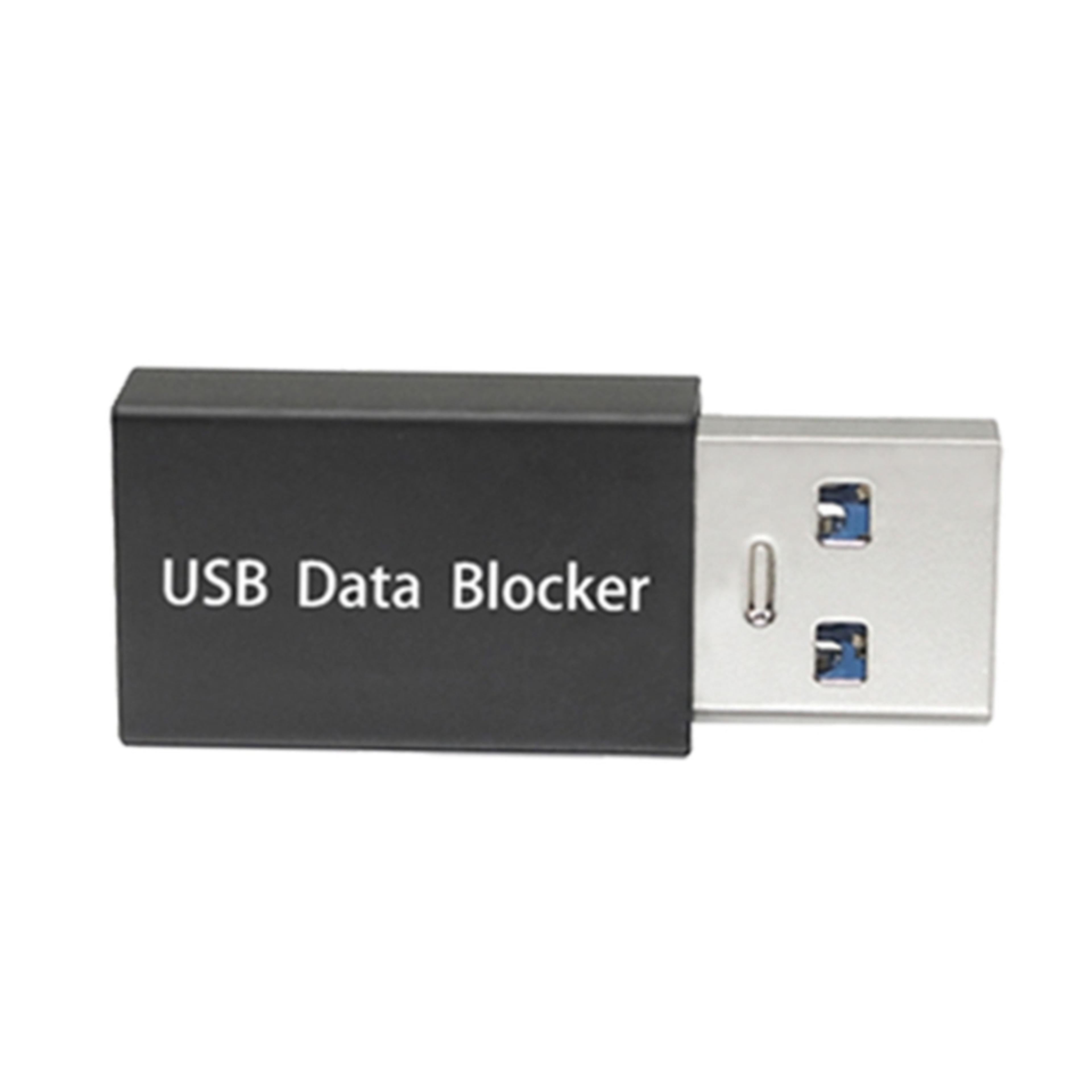 Secure USB Data Blocker Charging Adapter Fast Power Protector 4