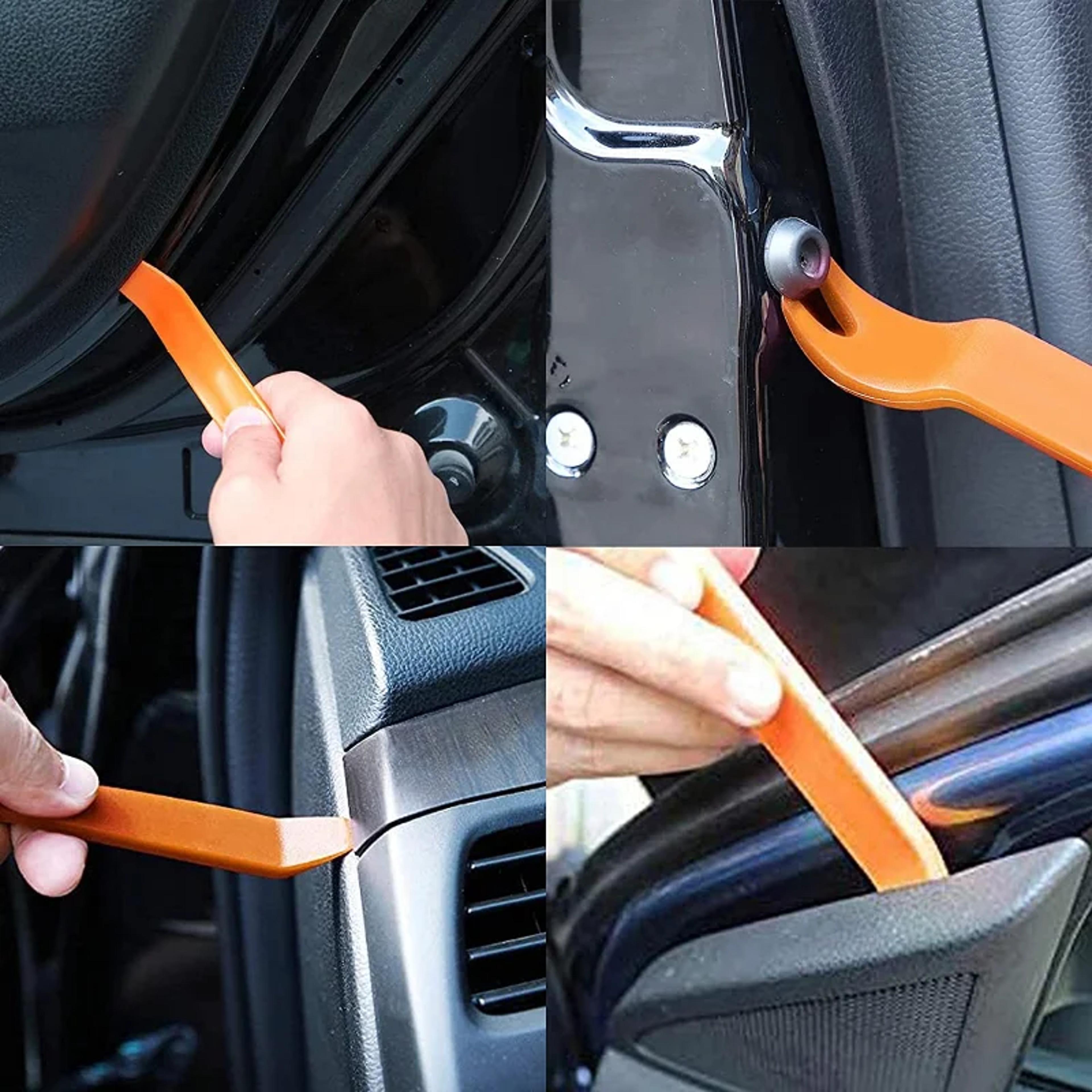 Car Trim Removal Tool Kit For Dashboard Panels And Door Clips 2