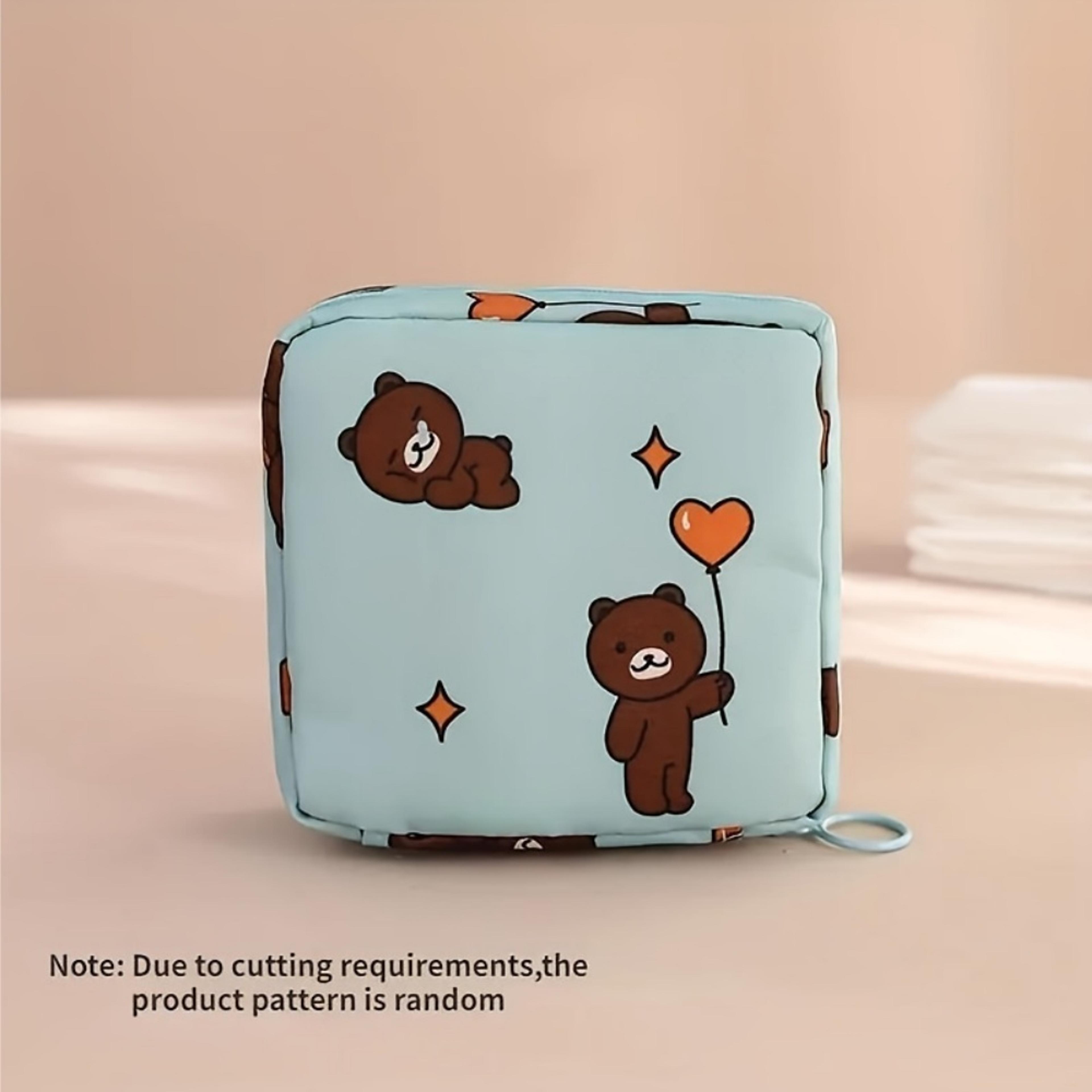 Insulated Menstrual Pad Organizer Travel Pouch With Large Capacity And Discreet Design 6