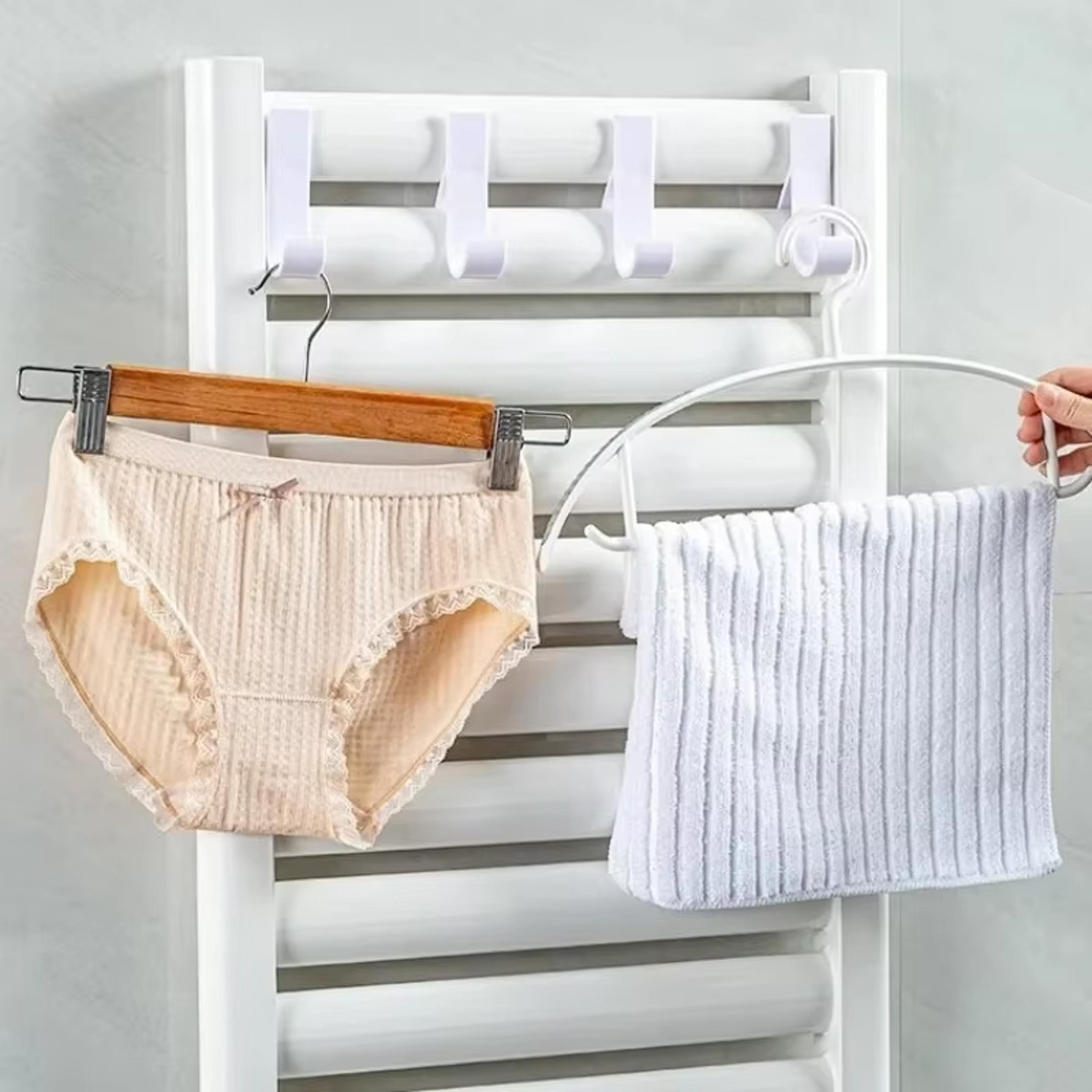 Universal Over Door Bathroom Hook  Towel Rack Hanger For Radiator Rail Storage 5