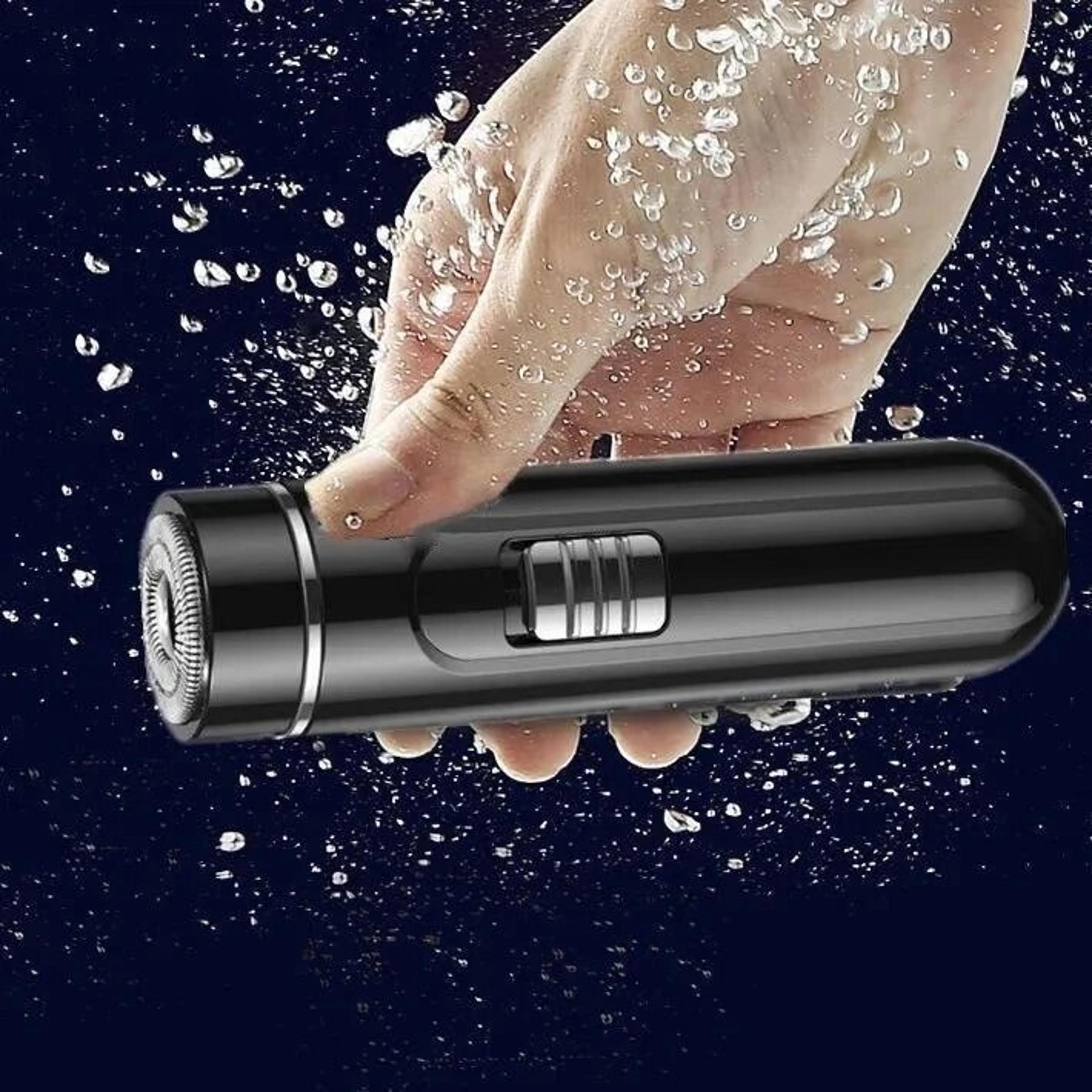 Mini Electric Razor For Men USB Rechargeable Wet Dry Portable Travel Shaver 1